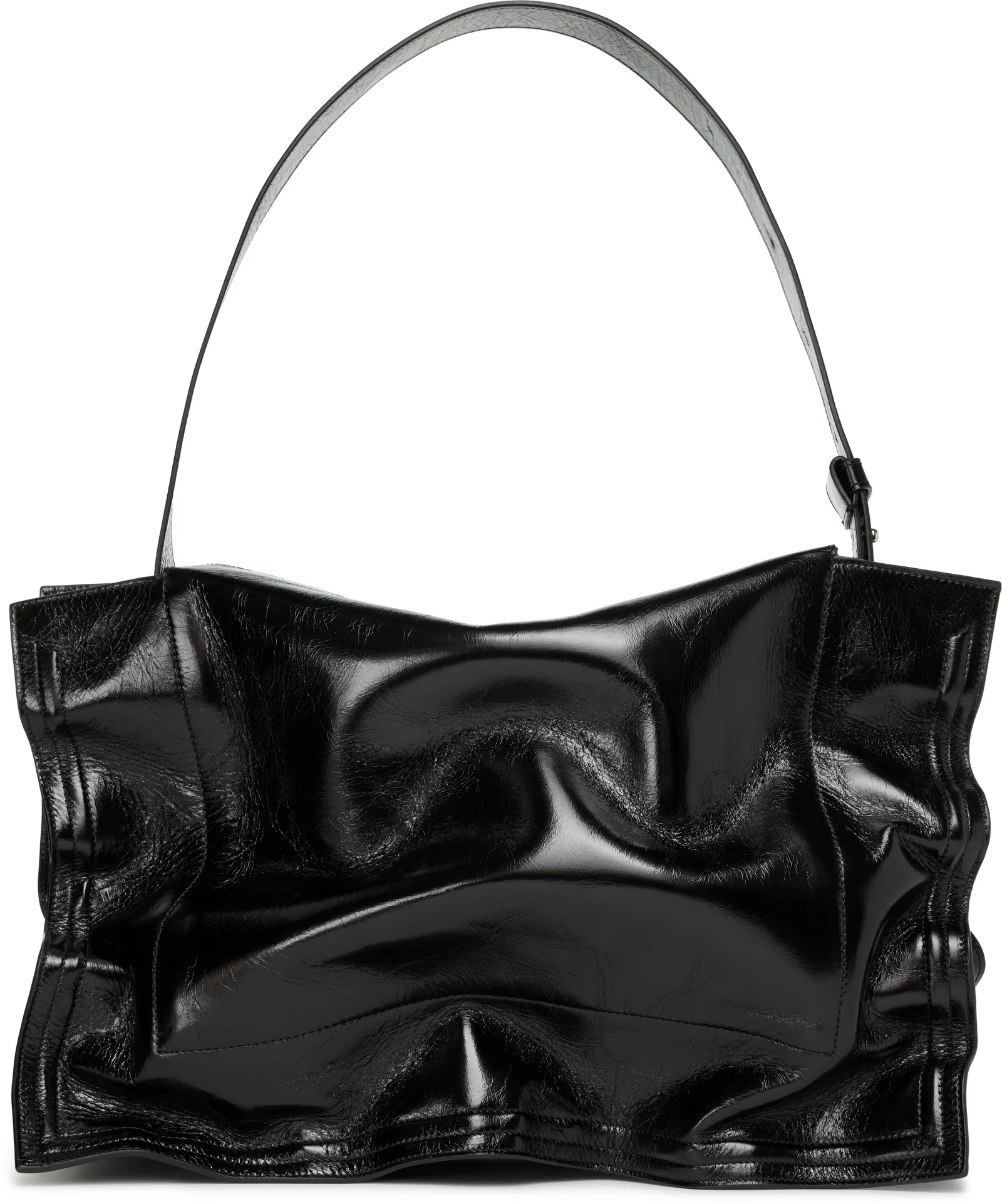 Y/Project Wire Cabas Leather Bag