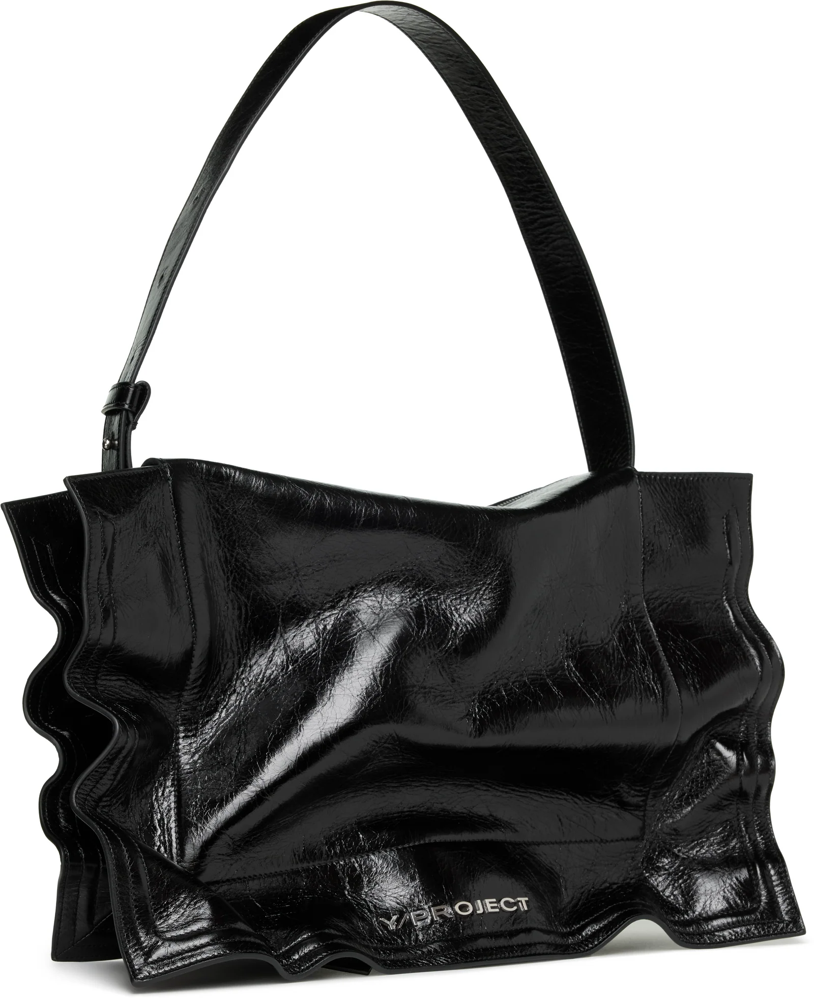 Y/Project Wire Cabas Leather Bag
