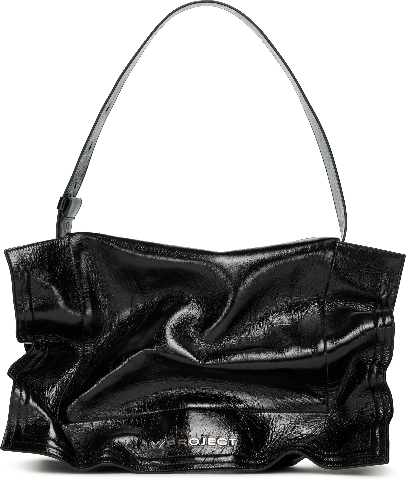 Y/Project Wire Cabas Leather Bag