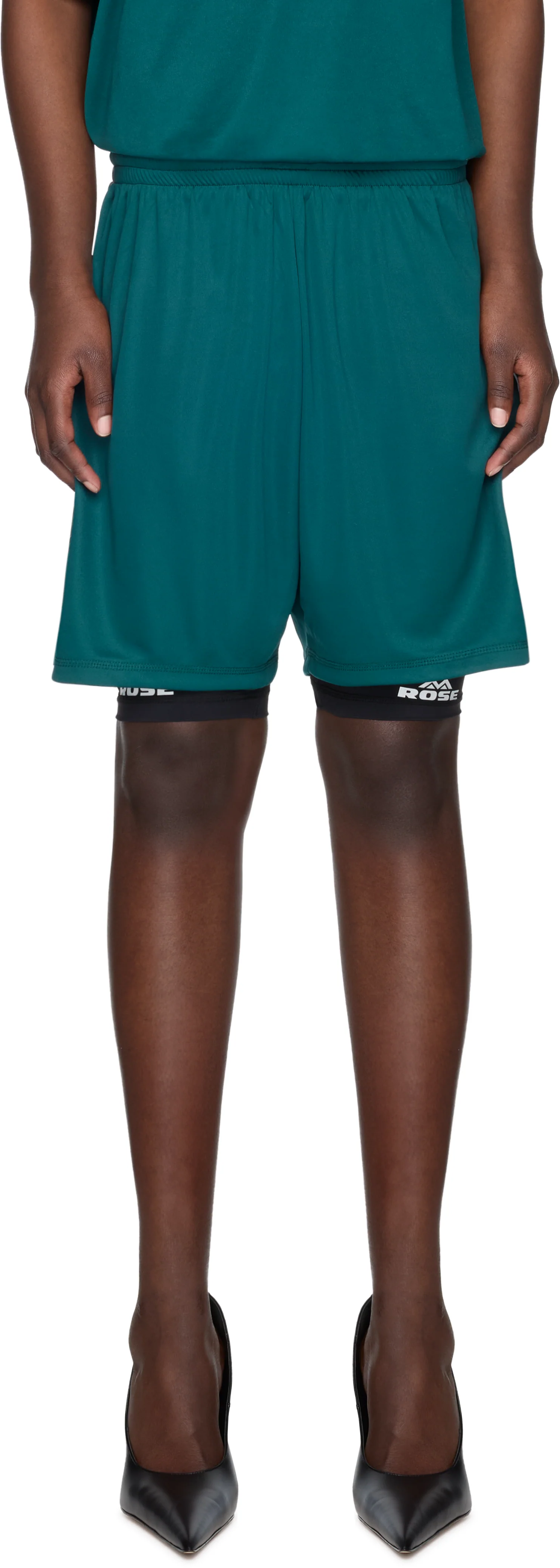 Martine Rose Double Football Shorts