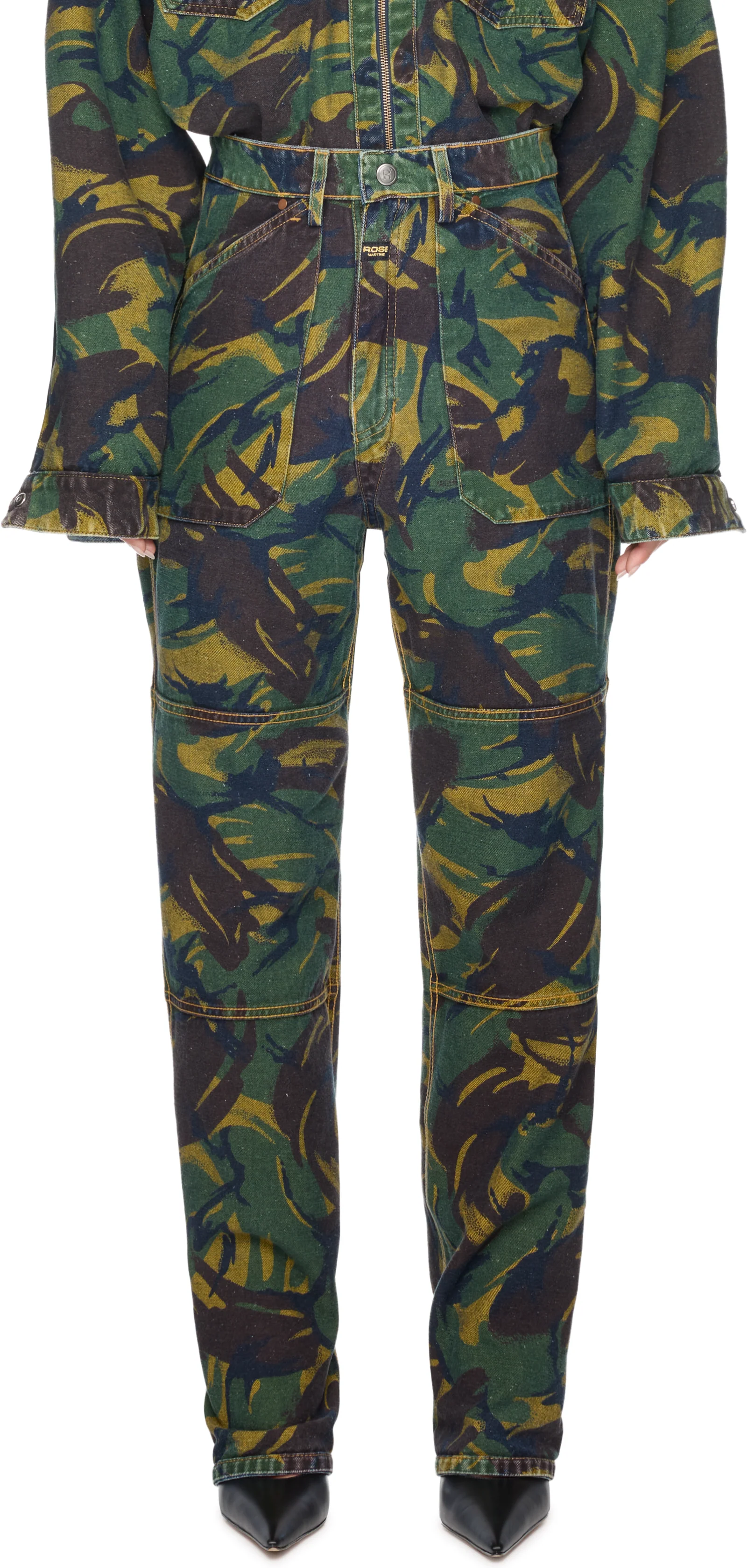 Martine Rose Reversible Camo Jeans