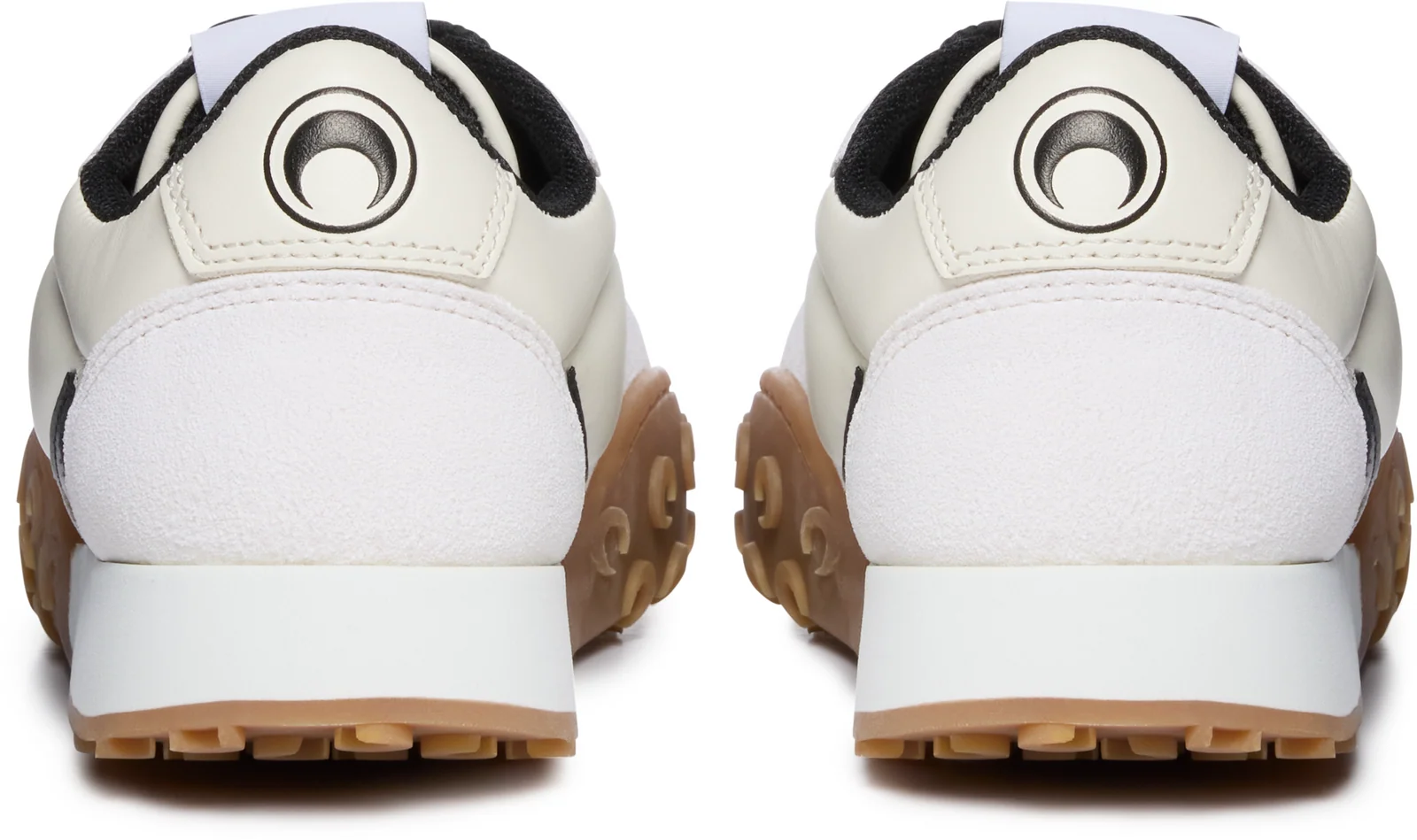 Marine Serre Leather MS Rise Sneakers