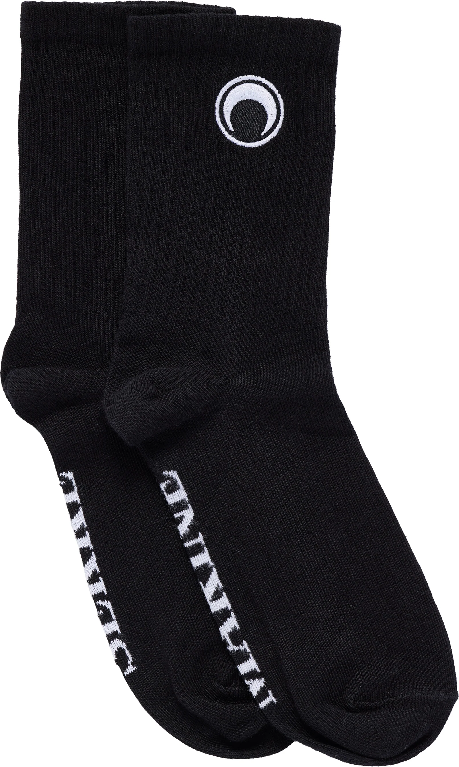 Marine Serre Organic Cotton Ribbed Ankle Socks