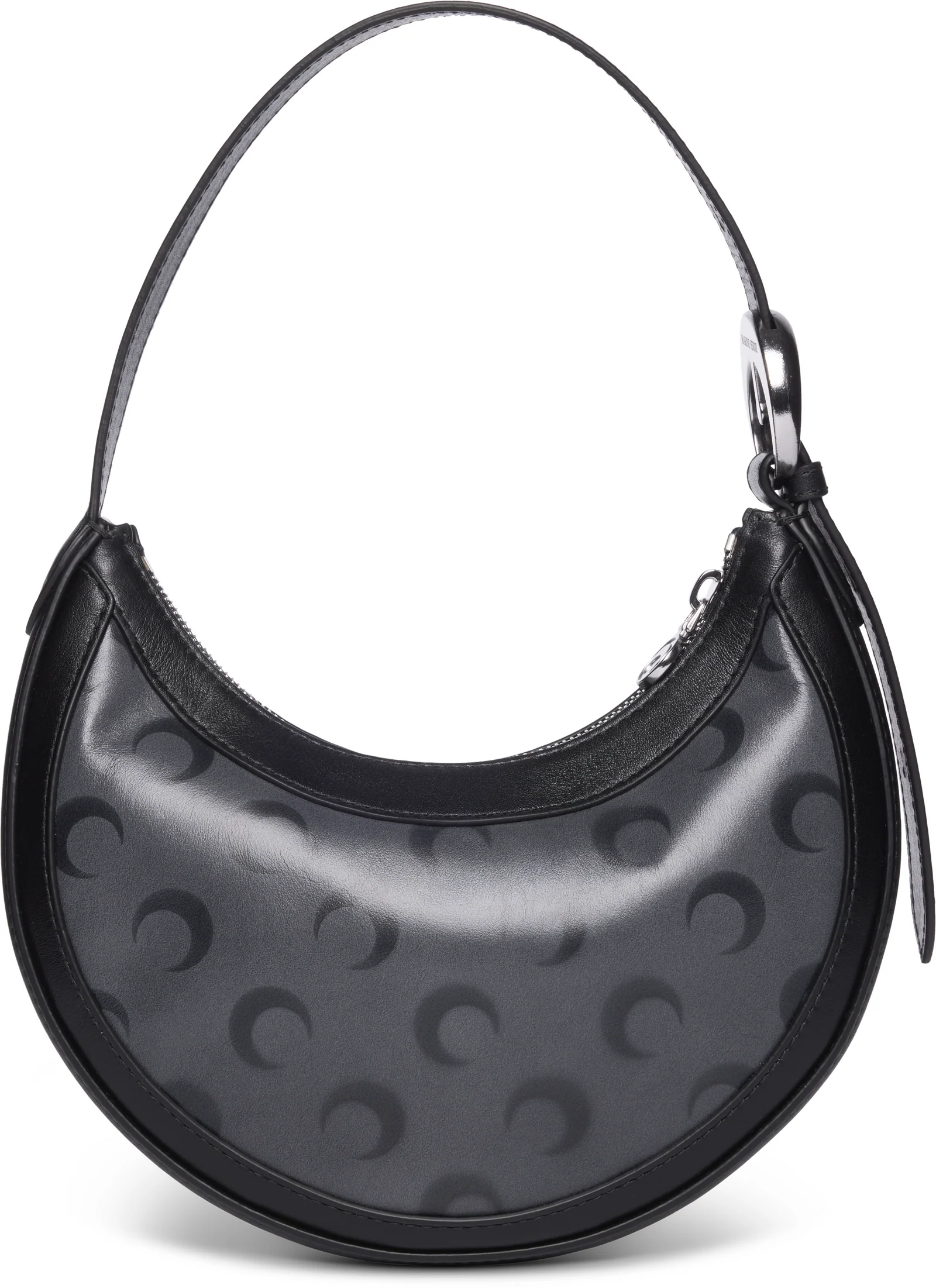 Marine Serre AOM Airbrushed Leather Eclips Mini Bag