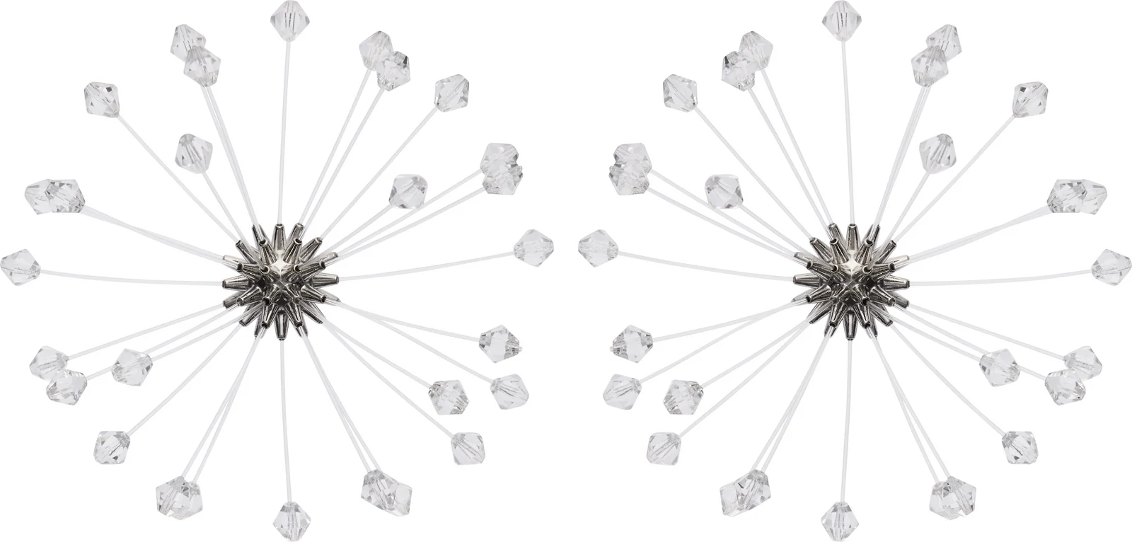 Hugo Kreit Crystal Ball Earrings