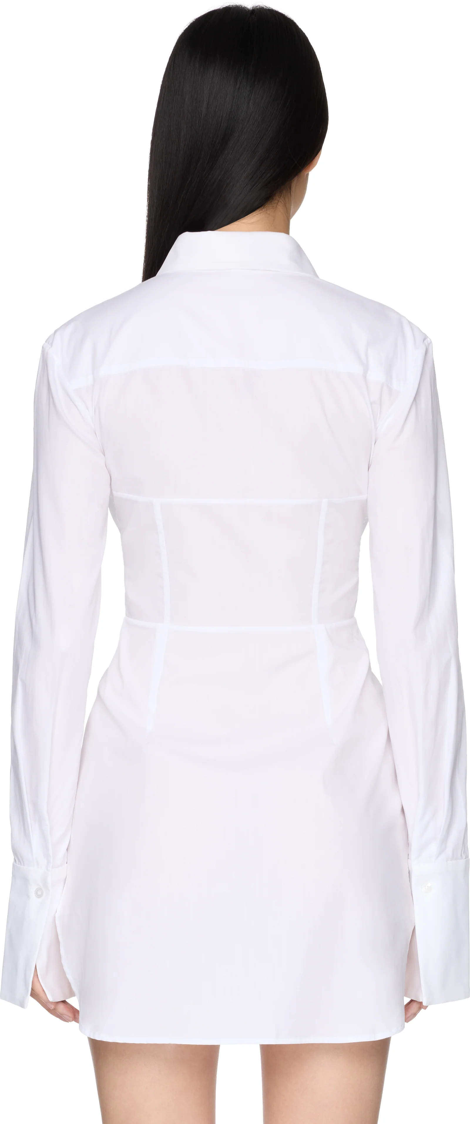 Nensi Dojaka Cup-Detailed Poplin Shirt