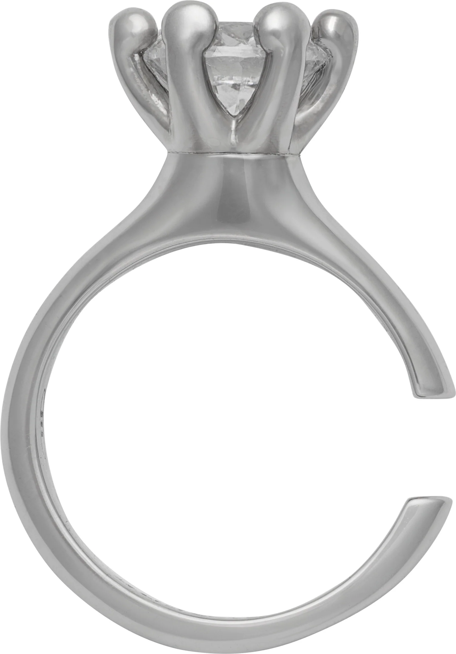 D'heygere Solitaire Ear Cuff Earring