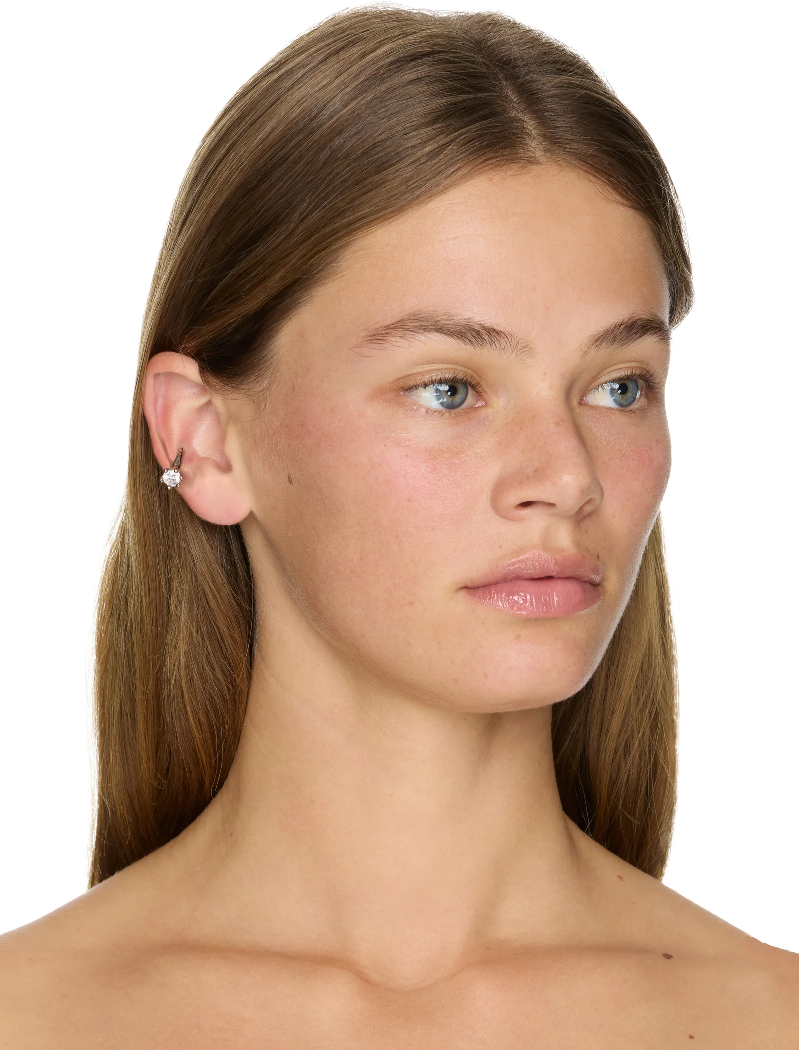 D'heygere Solitaire Ear Cuff Earring