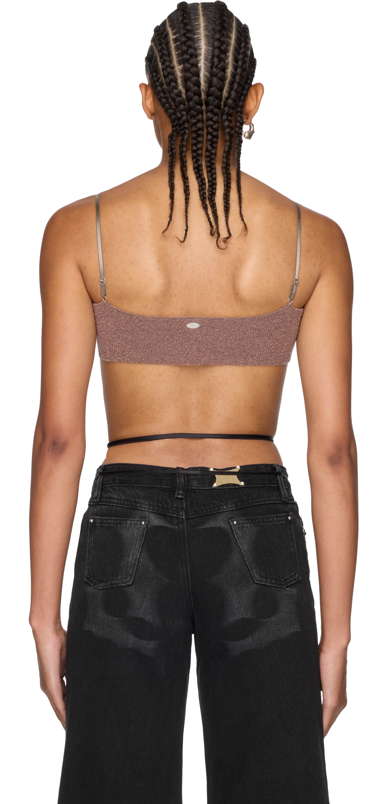 Rui Thorn Intarsia Crop Top