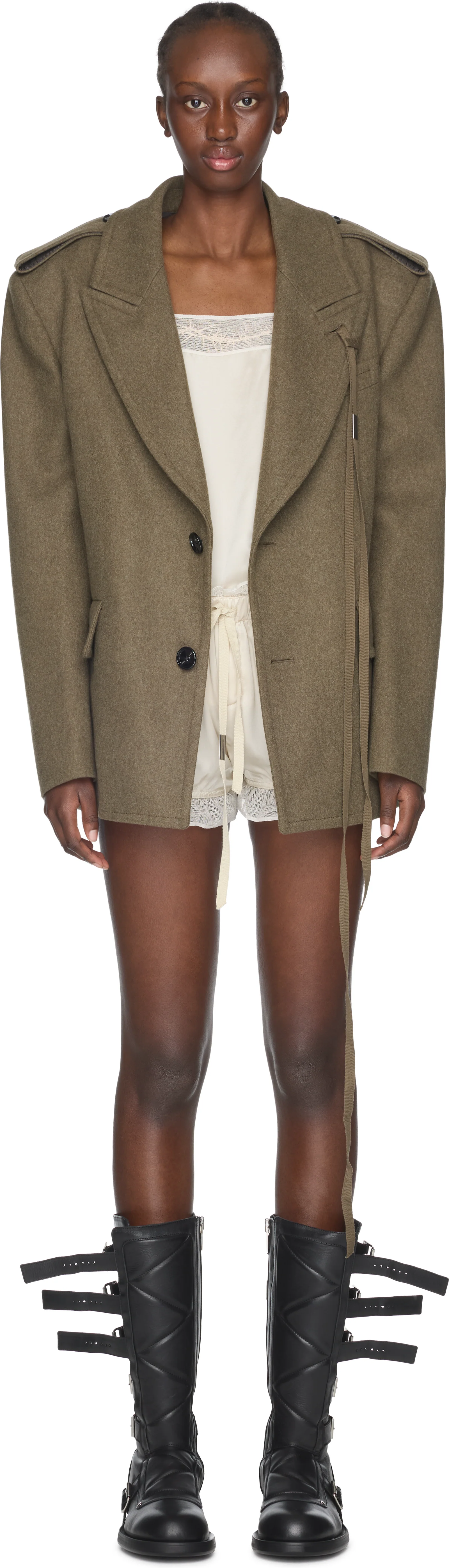 Ann Demeulemeester Selma High Comfort Tailored Blazer Jacket