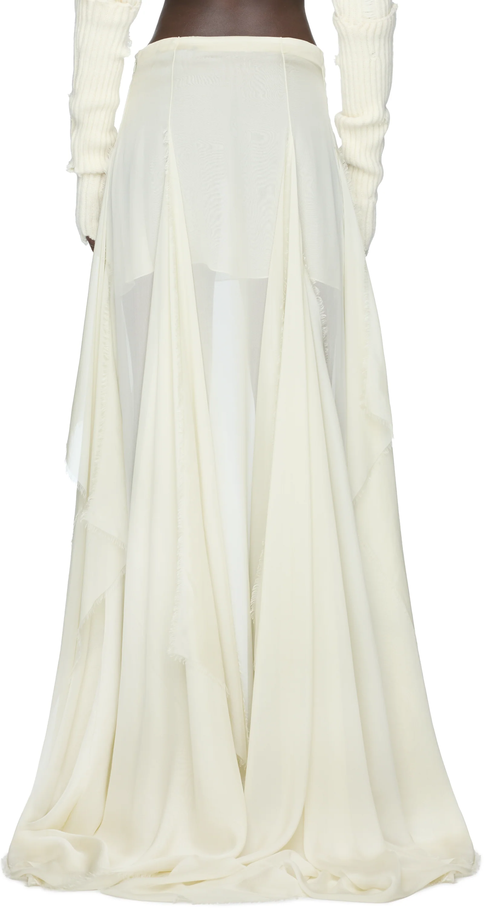 Ann Demeulemeester Saga X-Long Skirt