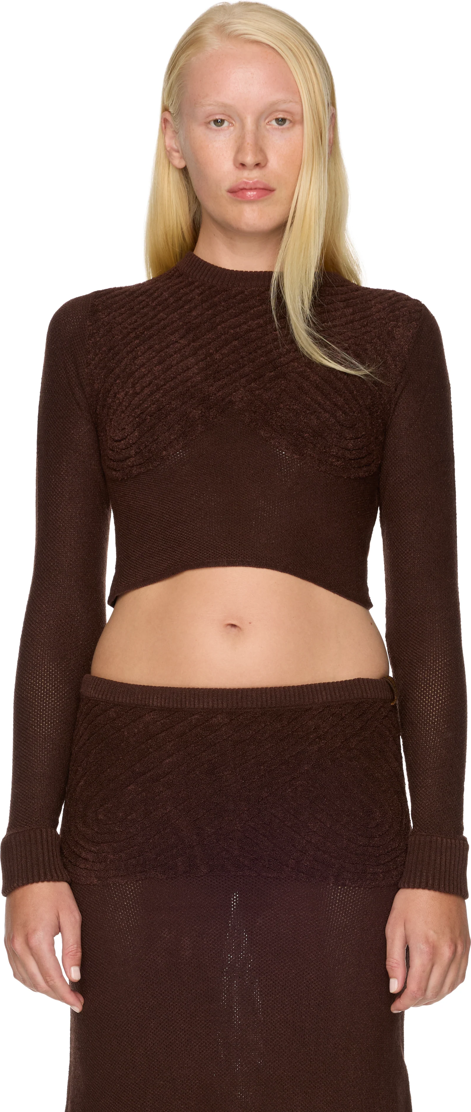 Isa Boulder Sweetheart Long Sleeve Sweater Top