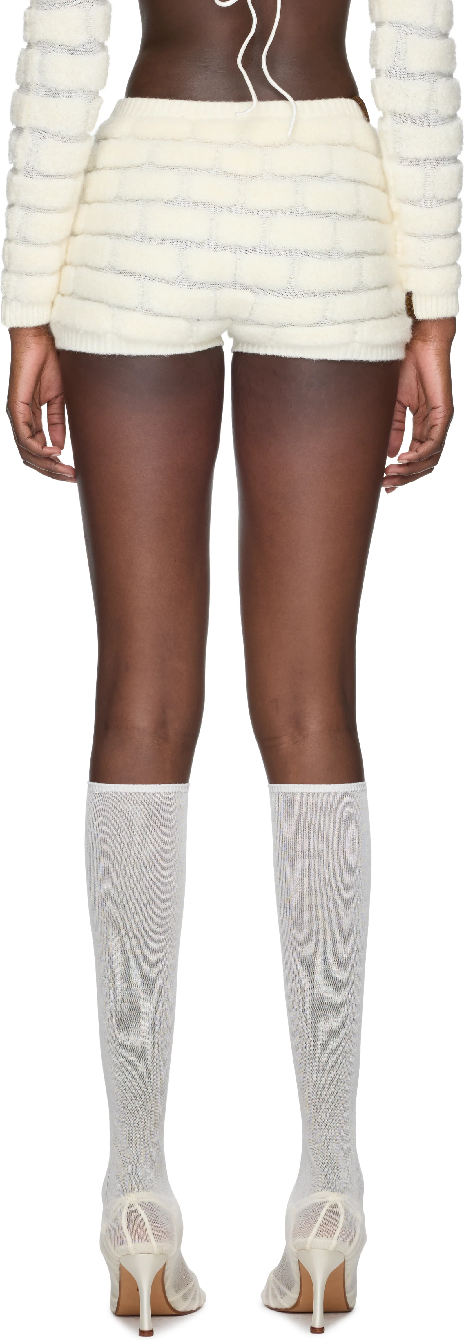 Isa Boulder Brick Mini Shorts