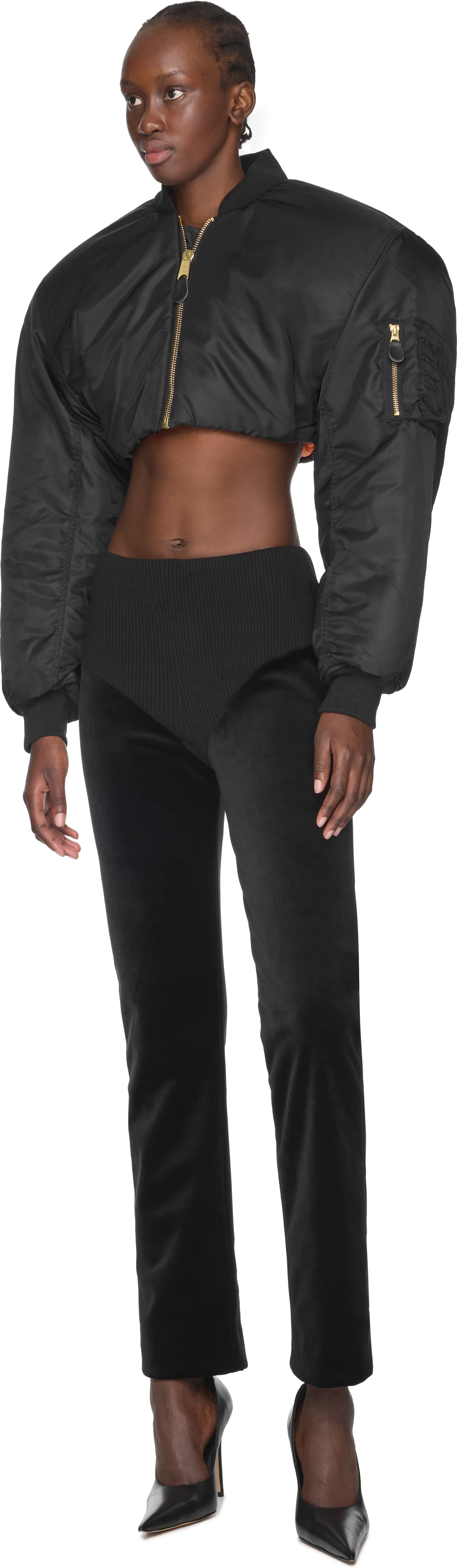 Duran Lantink Knitted Velvet Pants