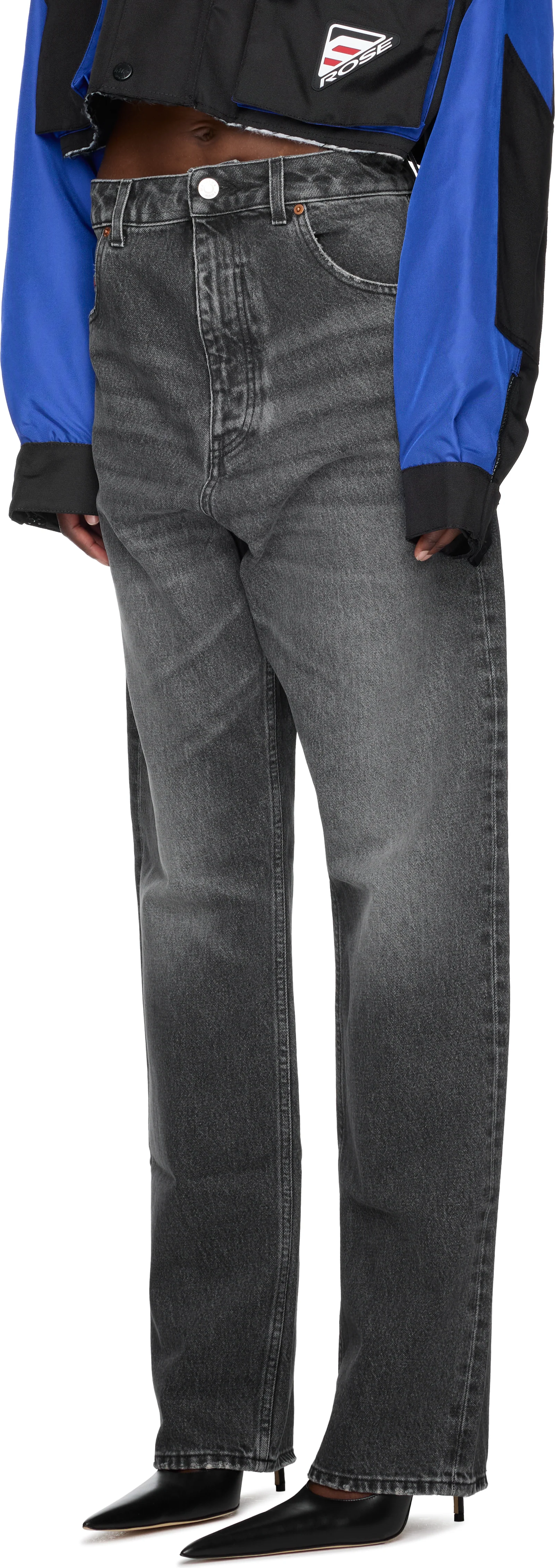 Martine Rose Open Fly Jeans