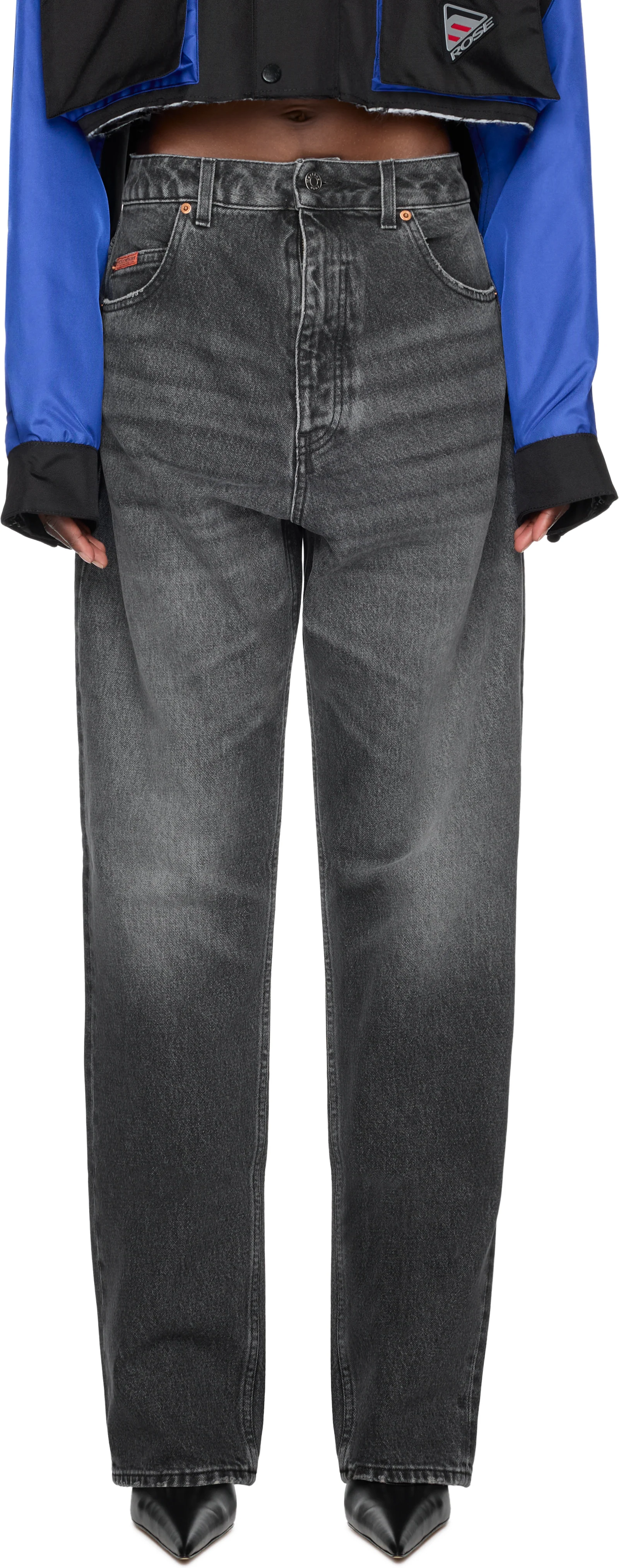 Martine Rose Open Fly Jeans