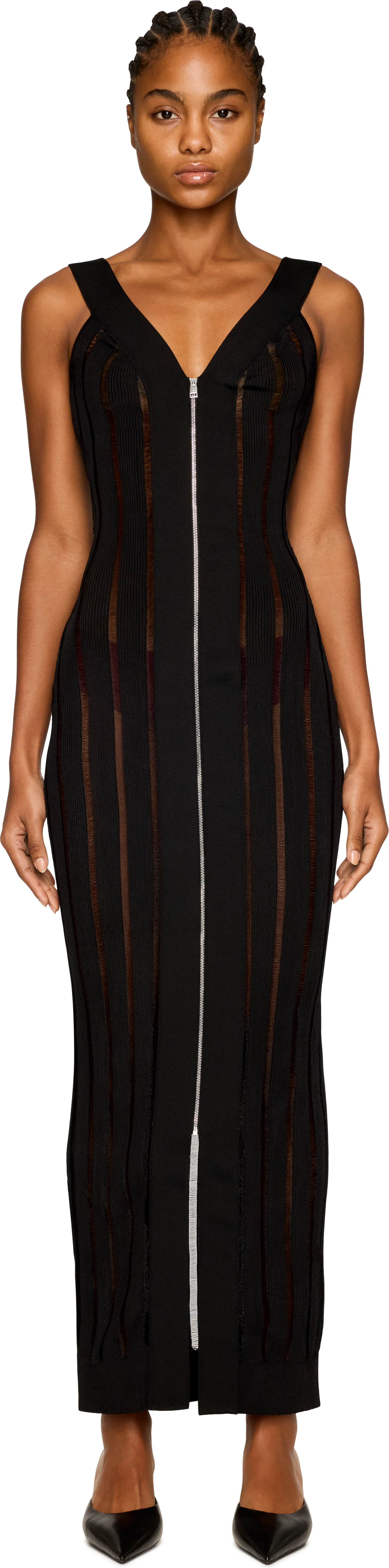 Nensi Dojaka Csilla Off-Shoulder Knit Maxi Dress