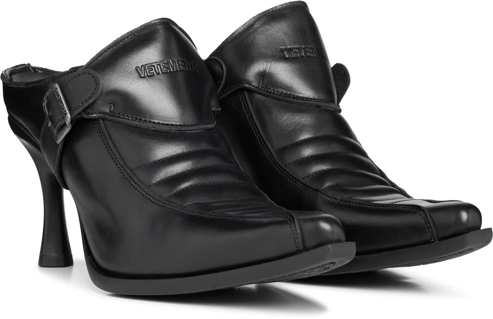 VETEMENTS New Rock Biker Mules