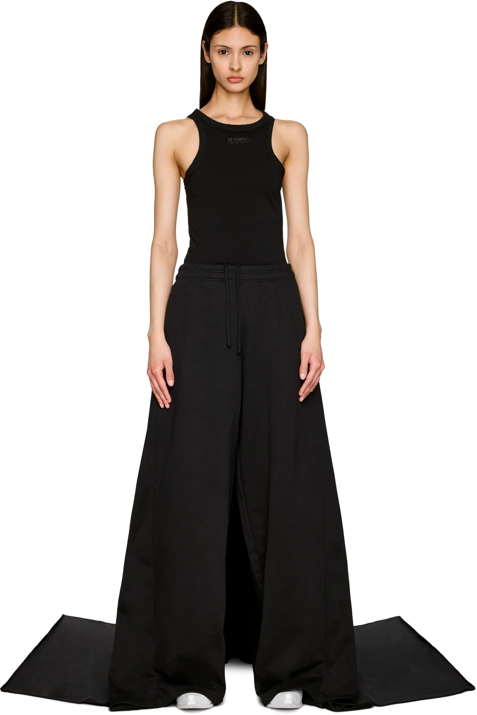 VETEMENTS Red Carpet Train Sweatpants