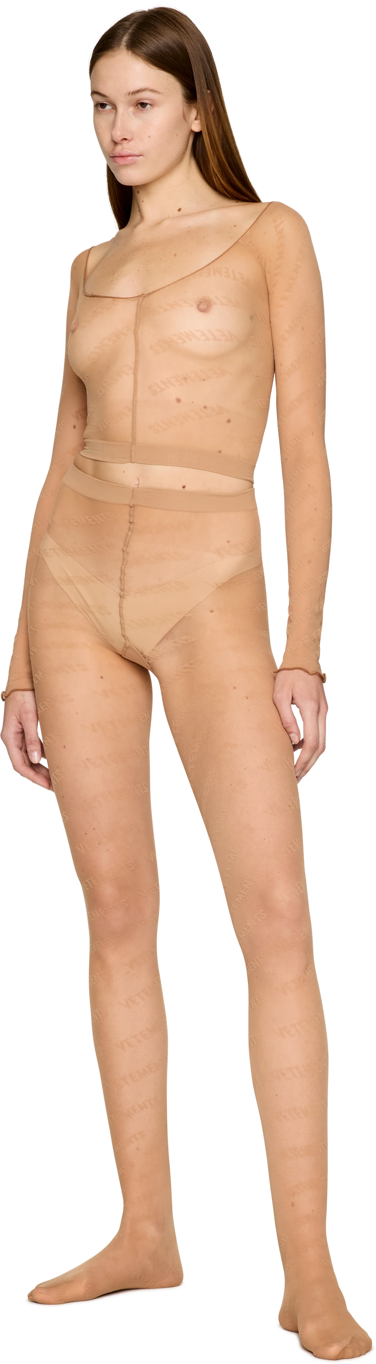 VETEMENTS Logo Stockings Top