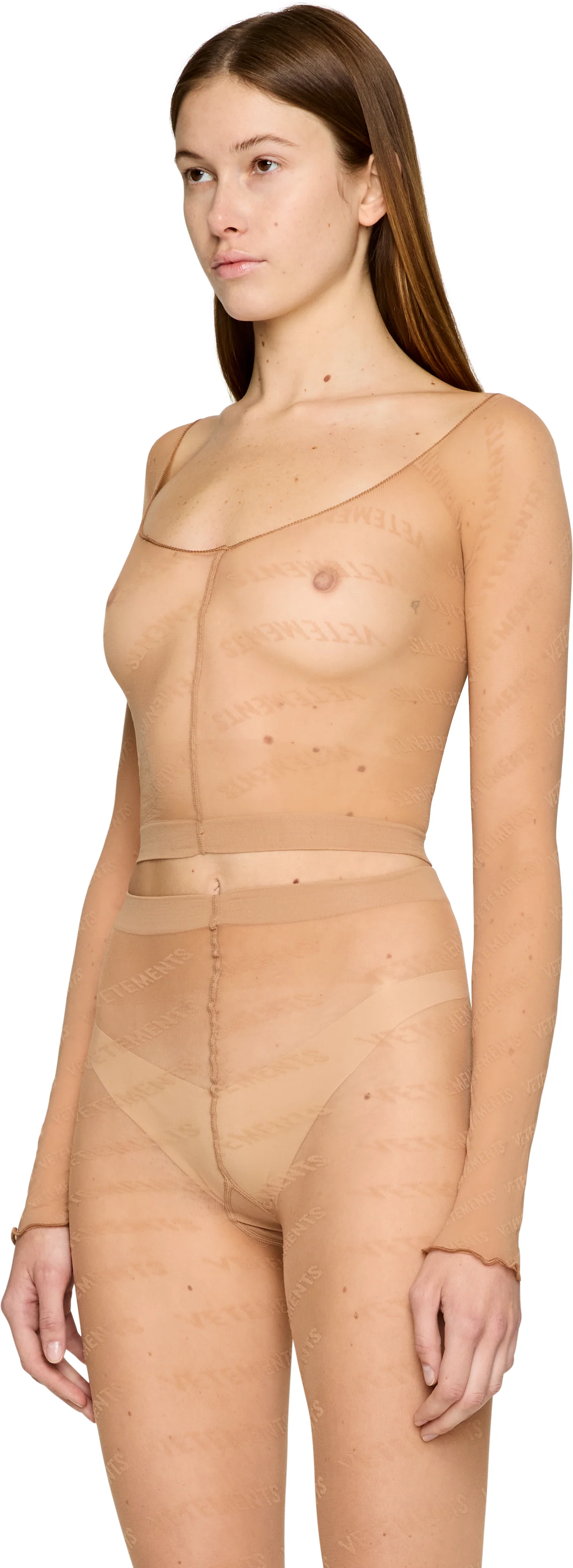 VETEMENTS Logo Stockings Top