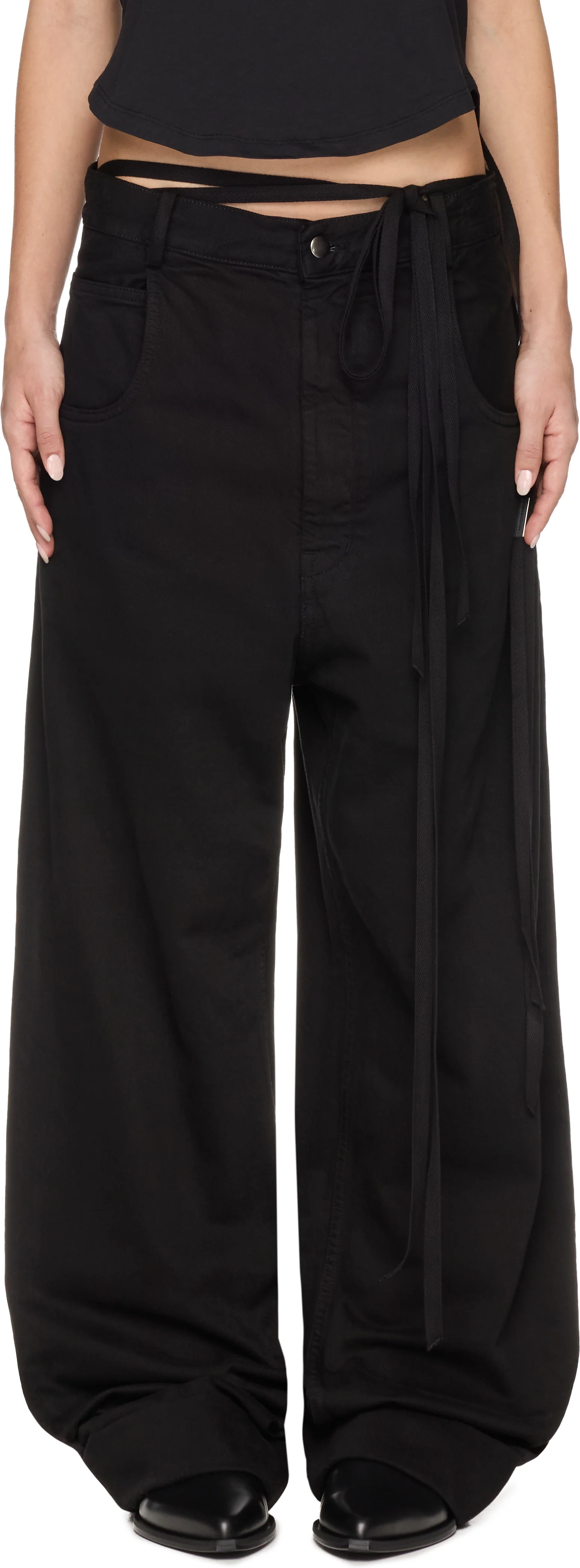 Ann Demeulemeester Kristel 5-Pockets High Comfort Trousers