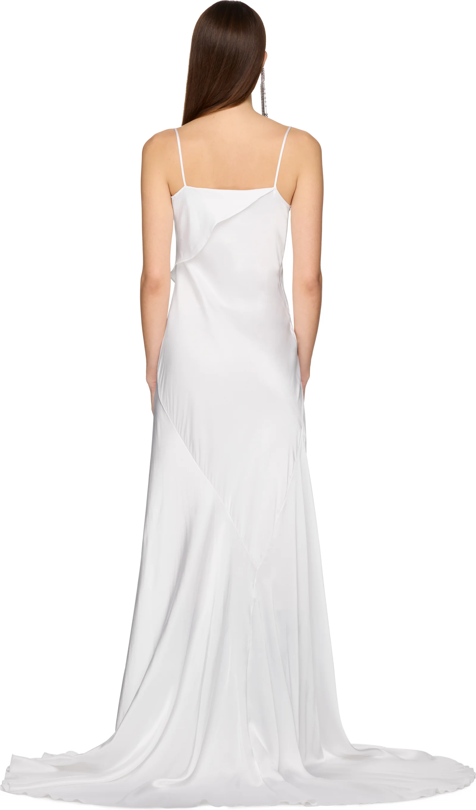 Ann Demeulemeester Aaricia Long Bias Slip Dress