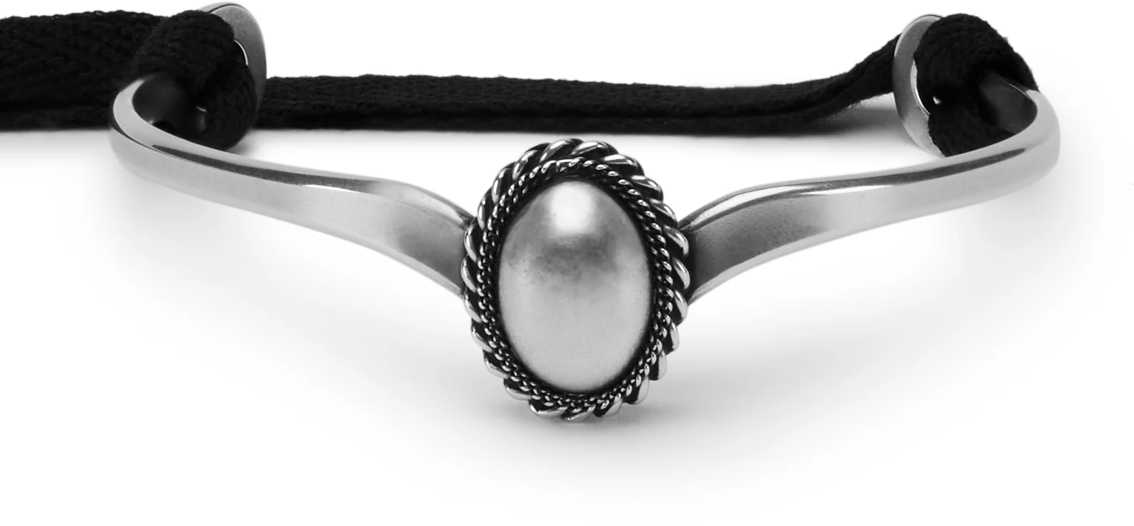Ann Demeulemeester Naina Upper Arm Bracelet in Silver
