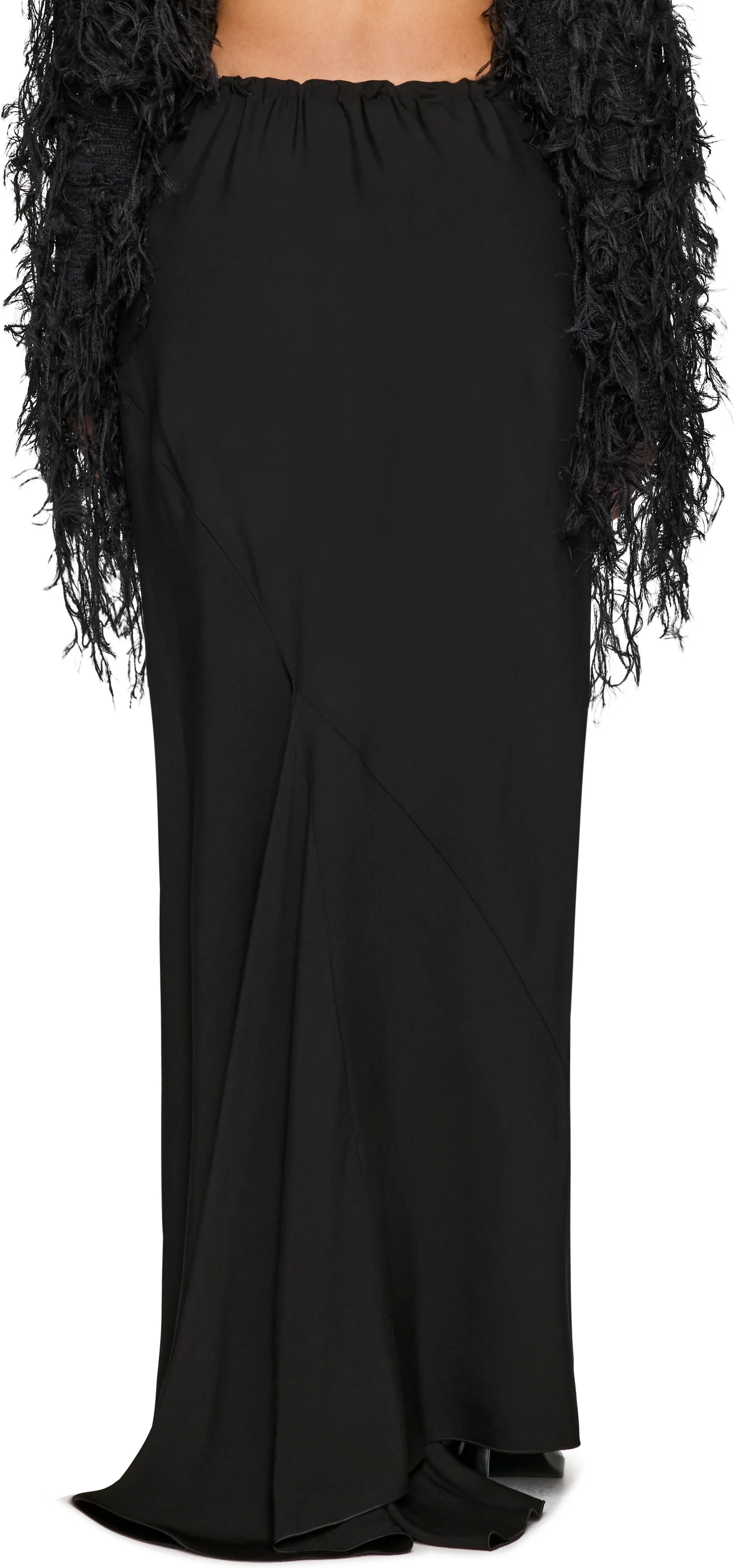 Ann Demeulemeester Sheila Long Bias Skirt