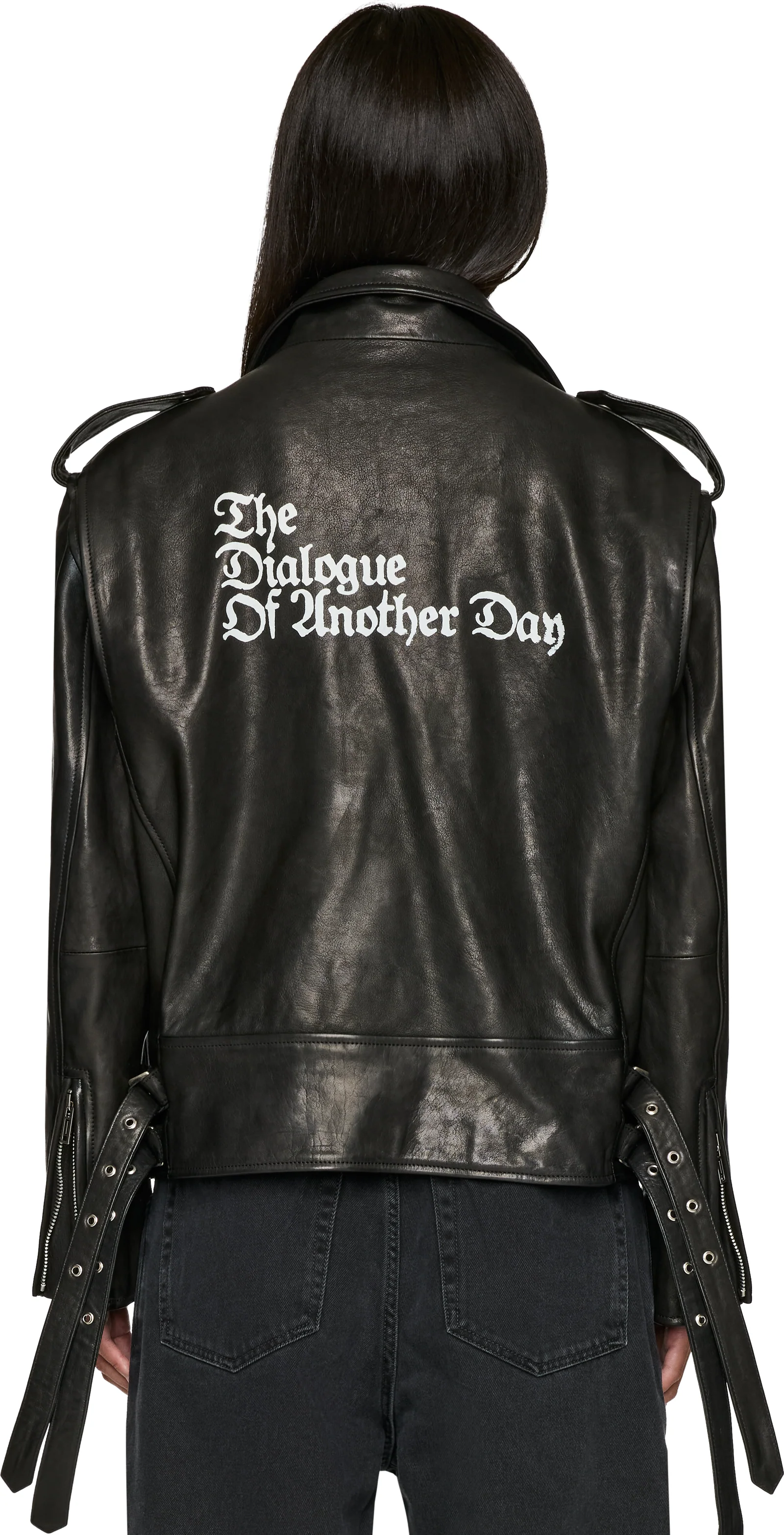 Ann Demeulemeester Flavia Perfecto Leather Jacket