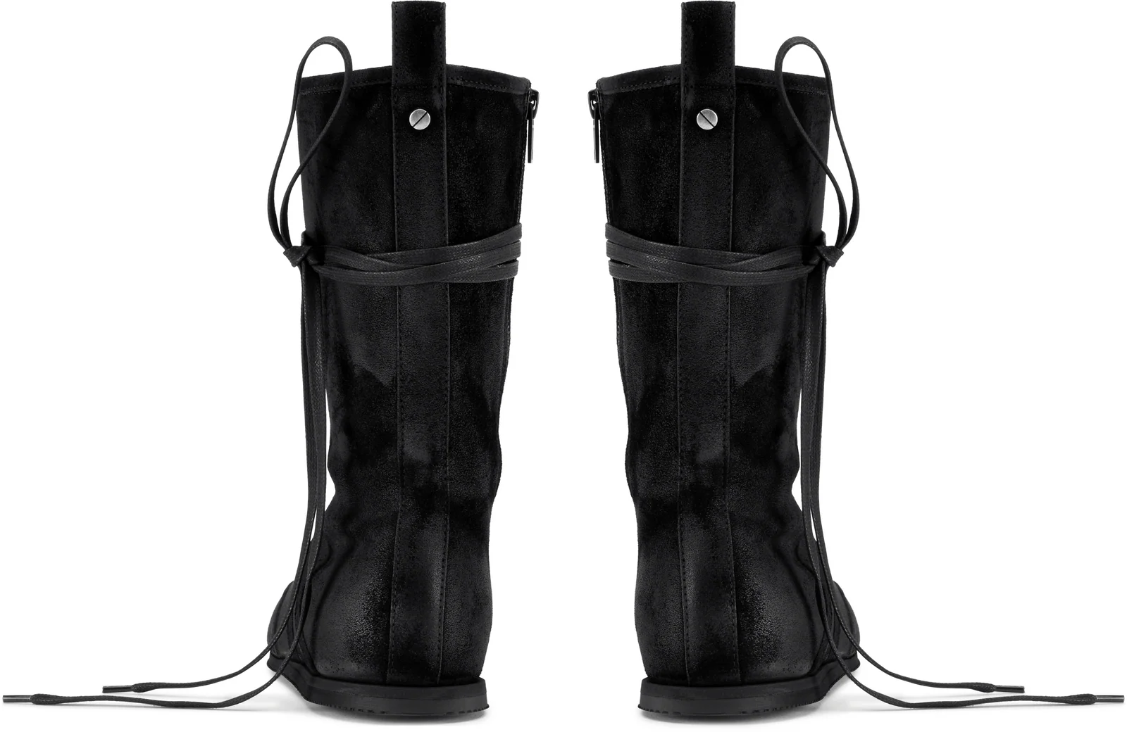 Ann Demeulemeester Fides High-Top Boxing Sneakers
