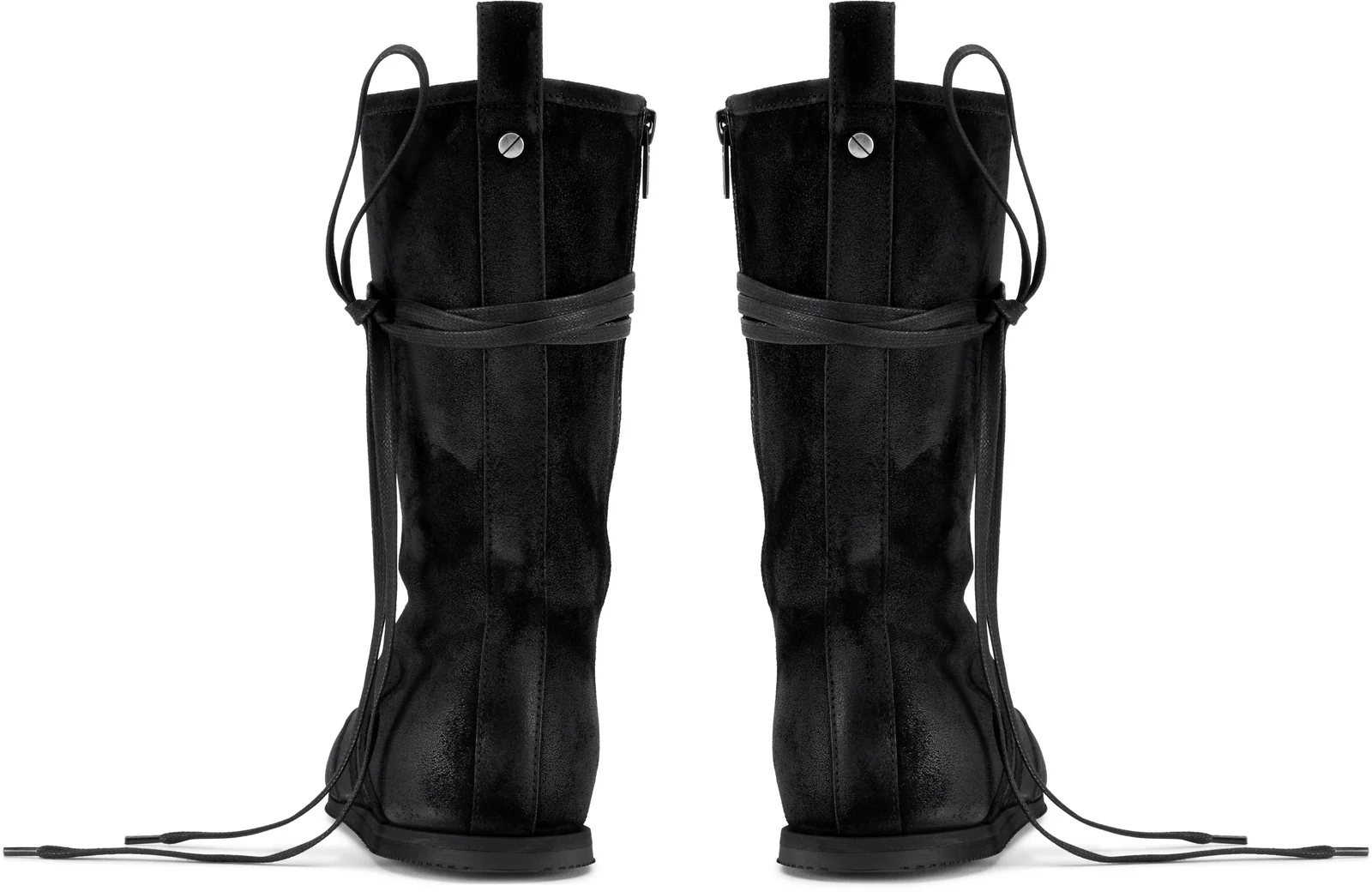 Ann Demeulemeester Fides High-Top Boxing Sneakers