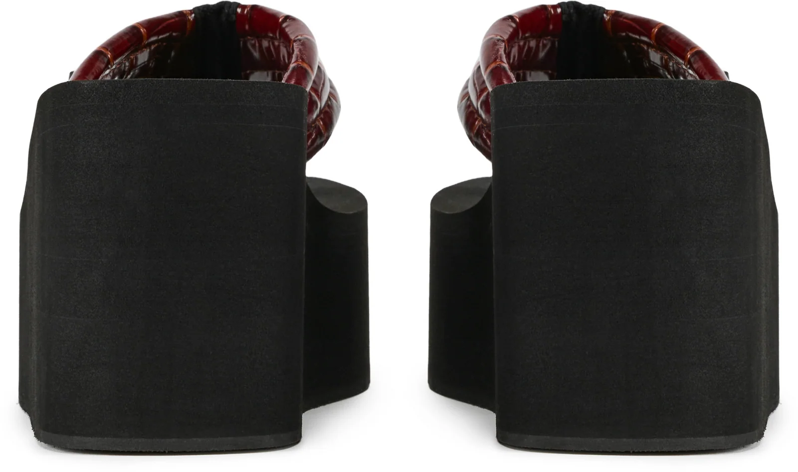 Coperni Croco Branded Wedge Sandal
