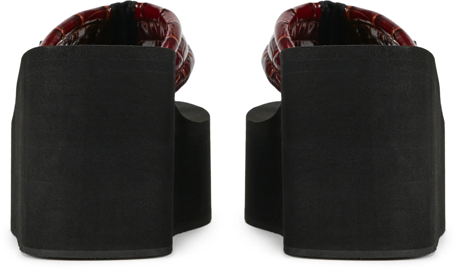 Coperni Croco Branded Wedge Sandal