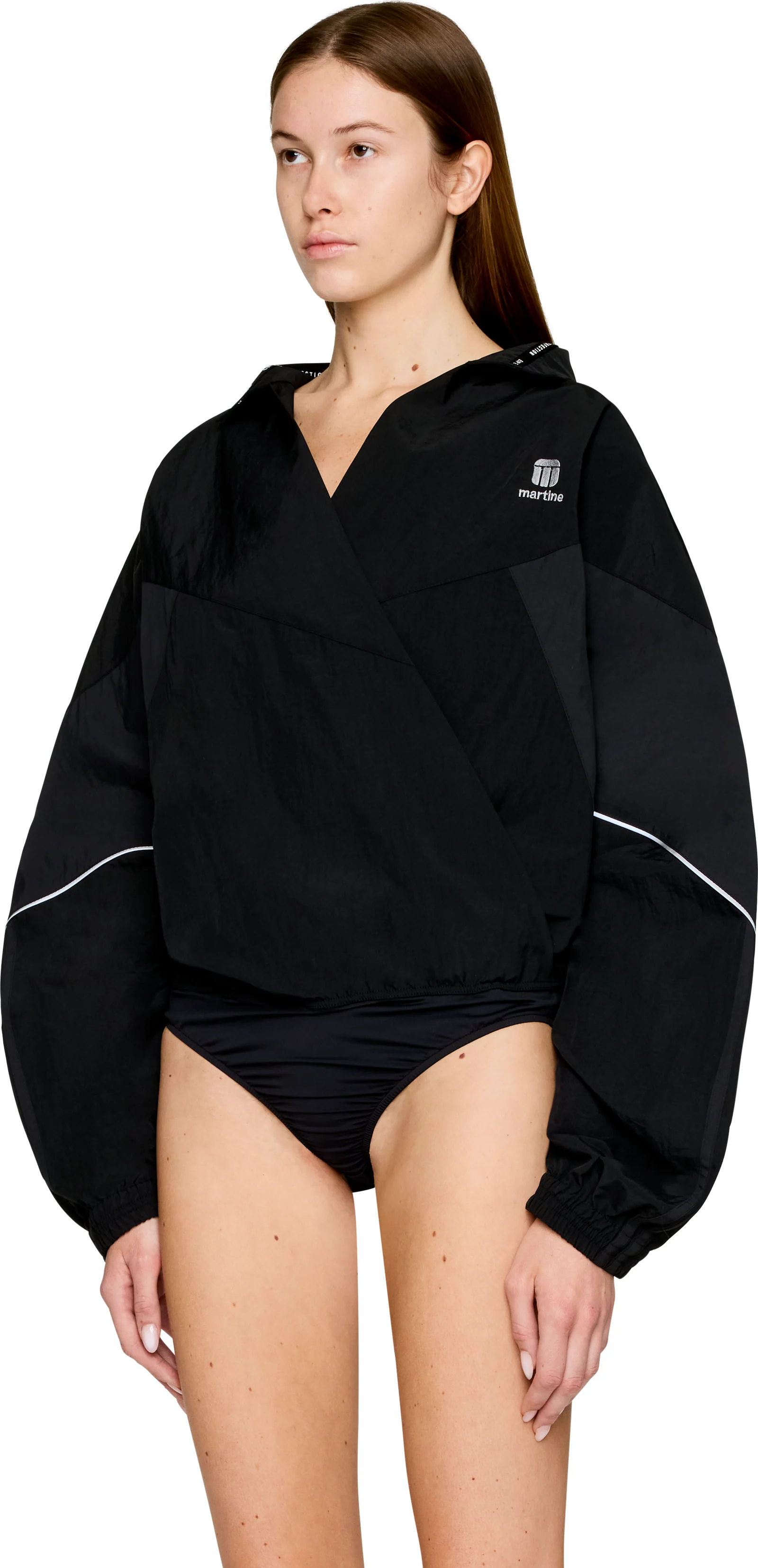 Martine Rose Wrap Sports Bodysuit