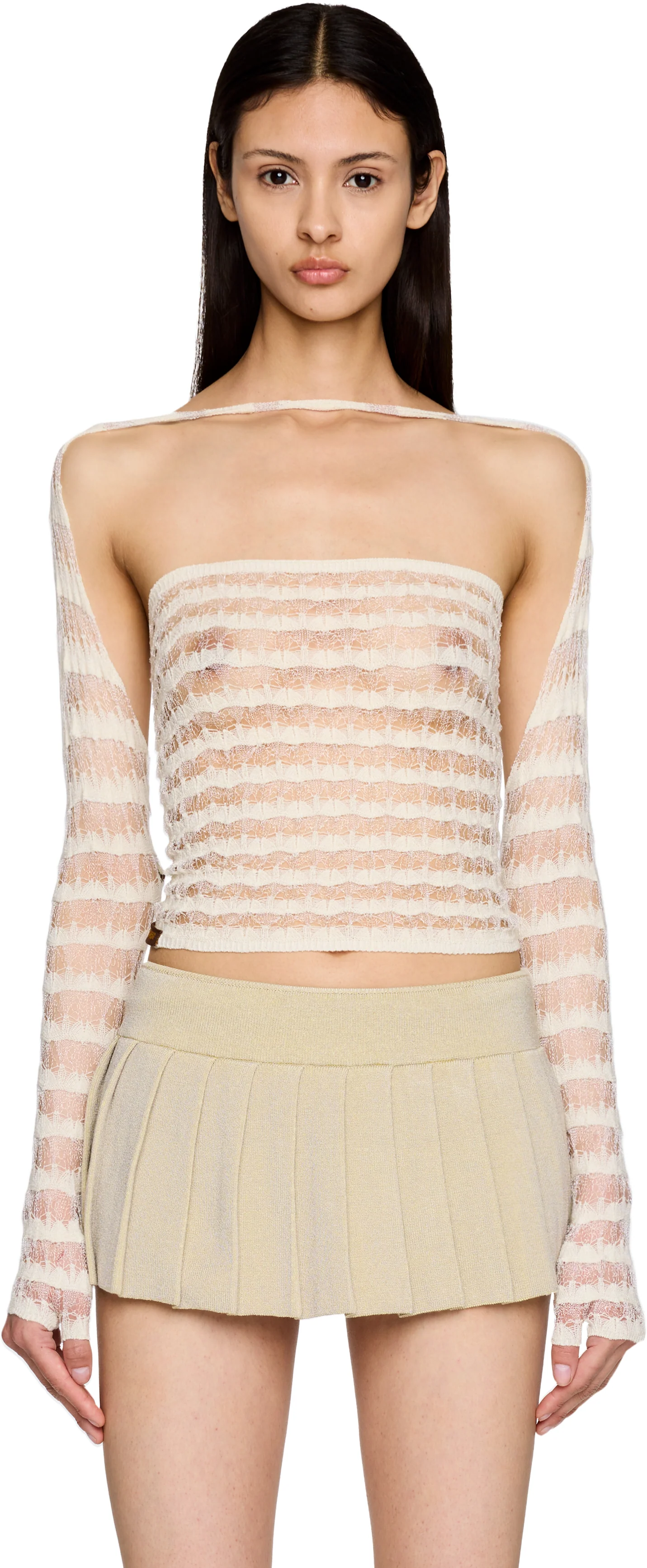 Isa Boulder Allea Lace Off Shoulder Top