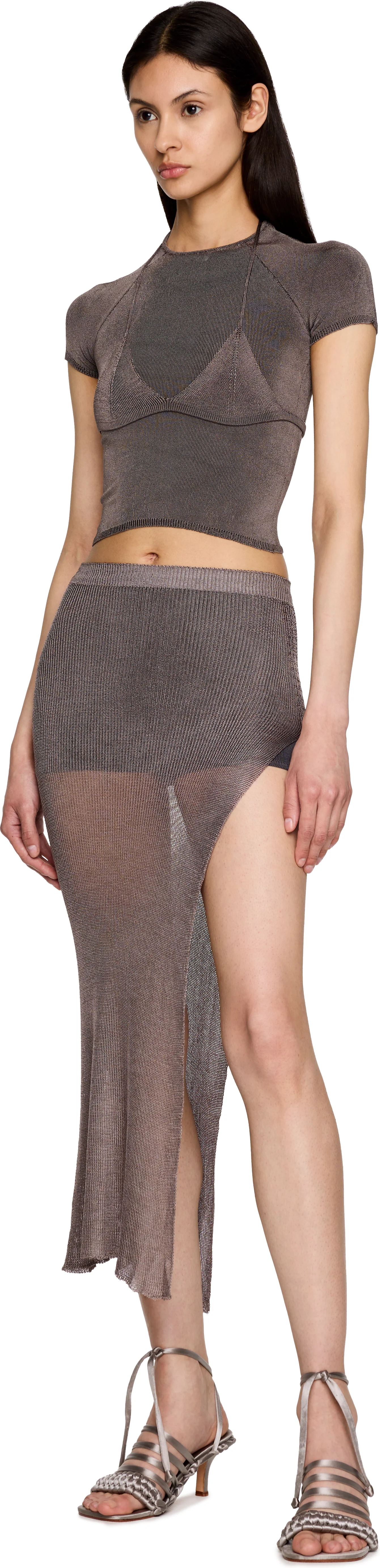 Isa Boulder Knitted Malley Bra & Jia Baby T-Shirt