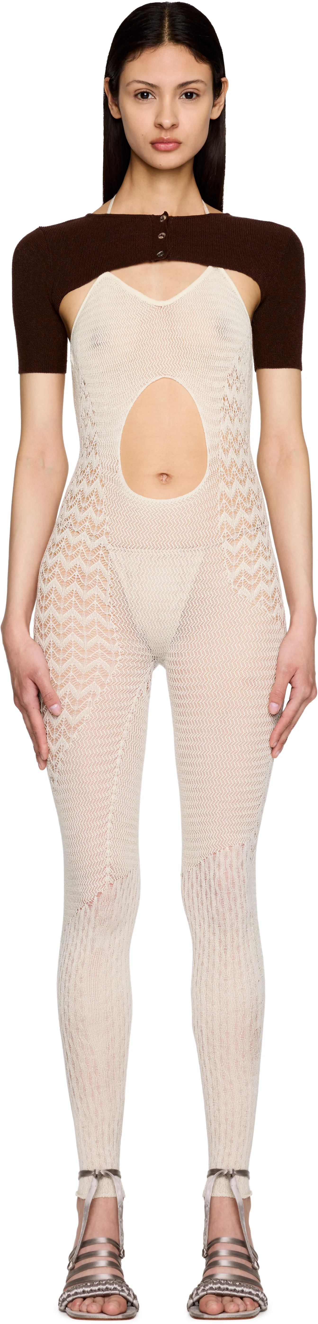 Isa Boulder Pigalle Lace Jumpsuit