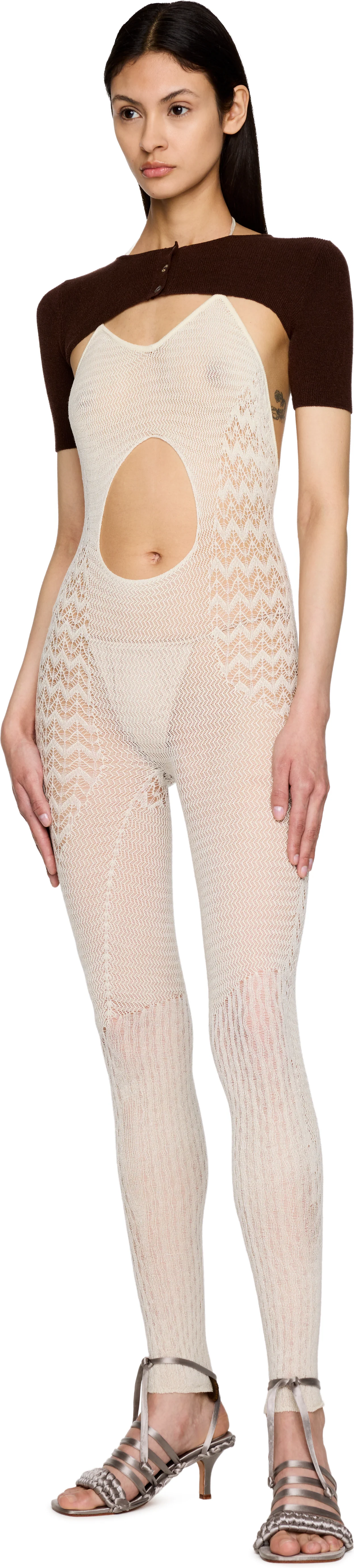 Isa Boulder Pigalle Lace Jumpsuit