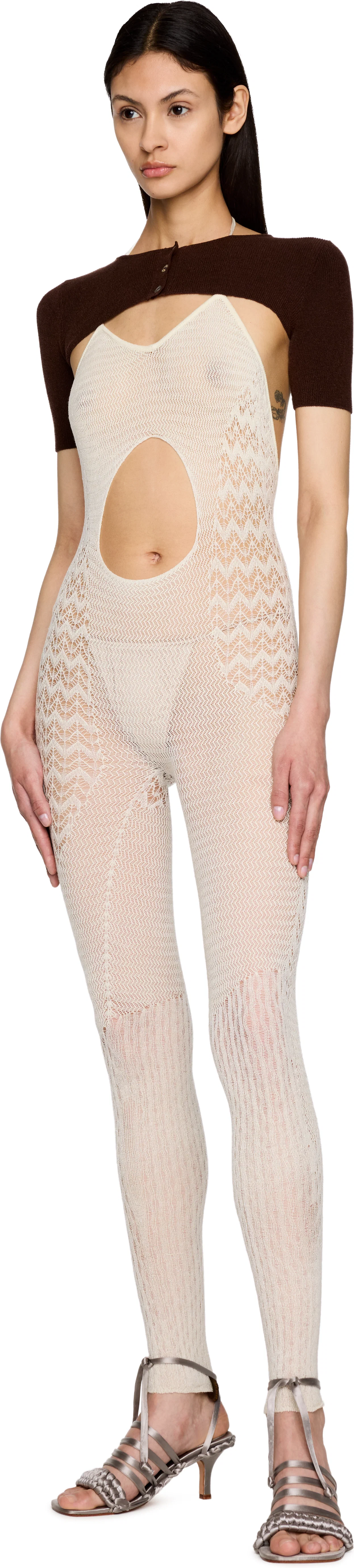 Isa Boulder Pigalle Lace Jumpsuit