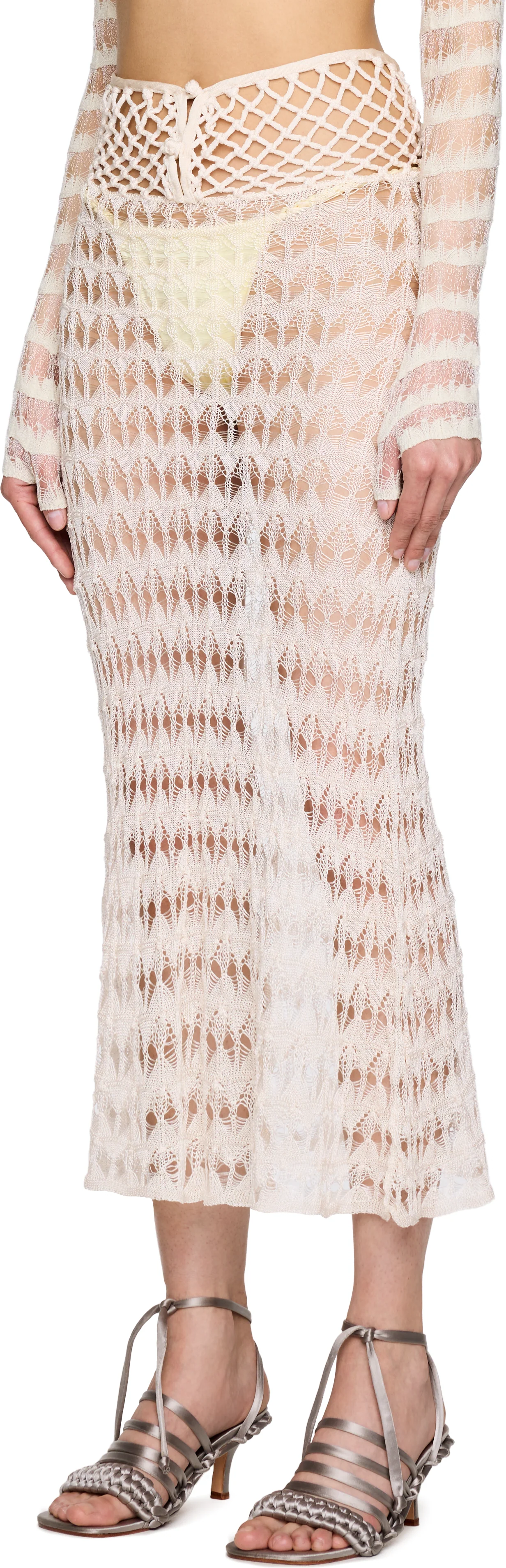 Isa Boulder Lace Maxi Skirt