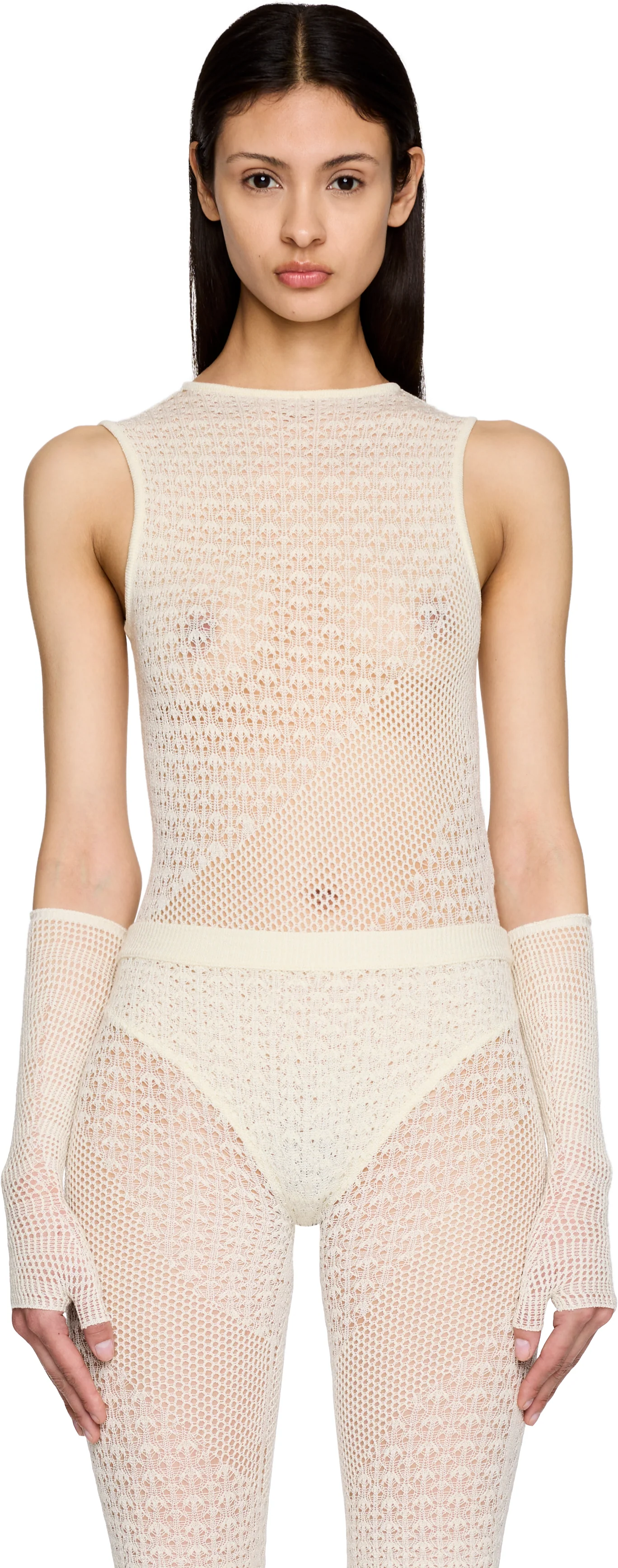 Isa Boulder Amelia Fishnet Sleeves
