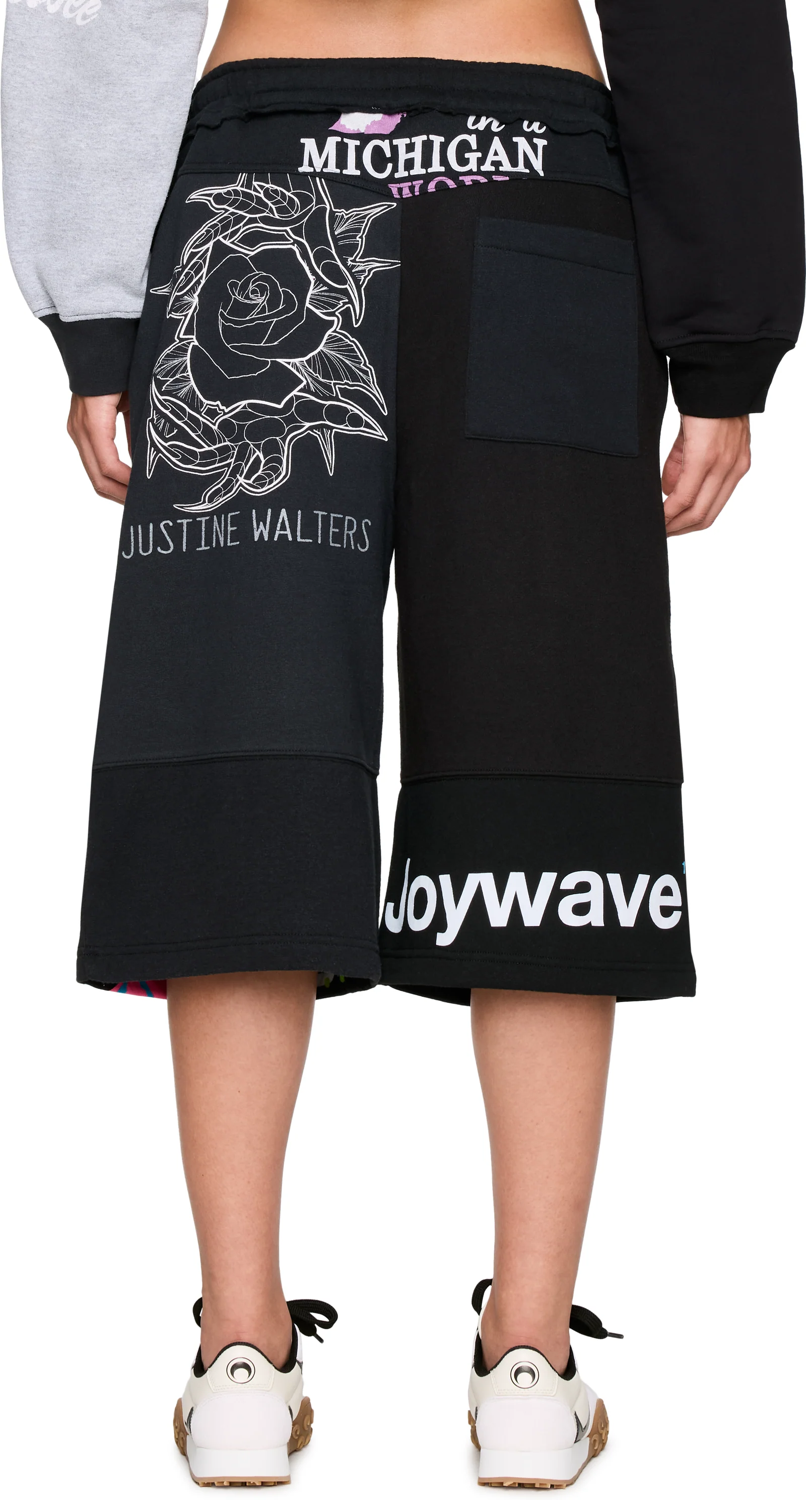 Marine Serre Regenerated Graphic Sweatshirts Sweatshorts