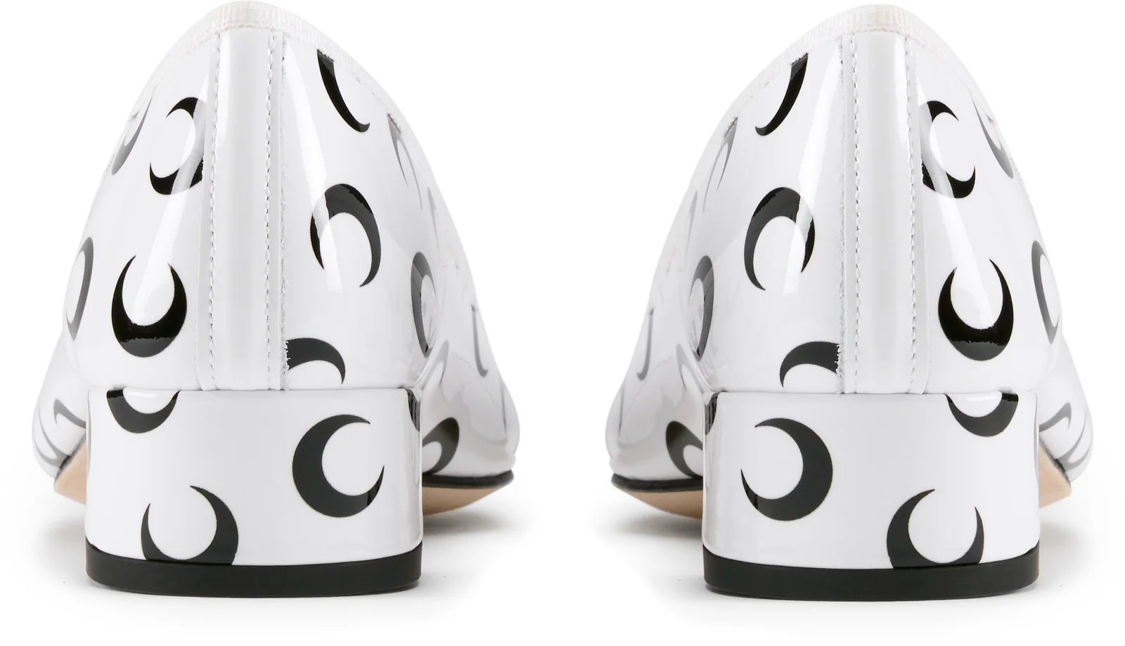Marine Serre Marine Serre x Repetto Camille Moon Printed Leather MS Flats