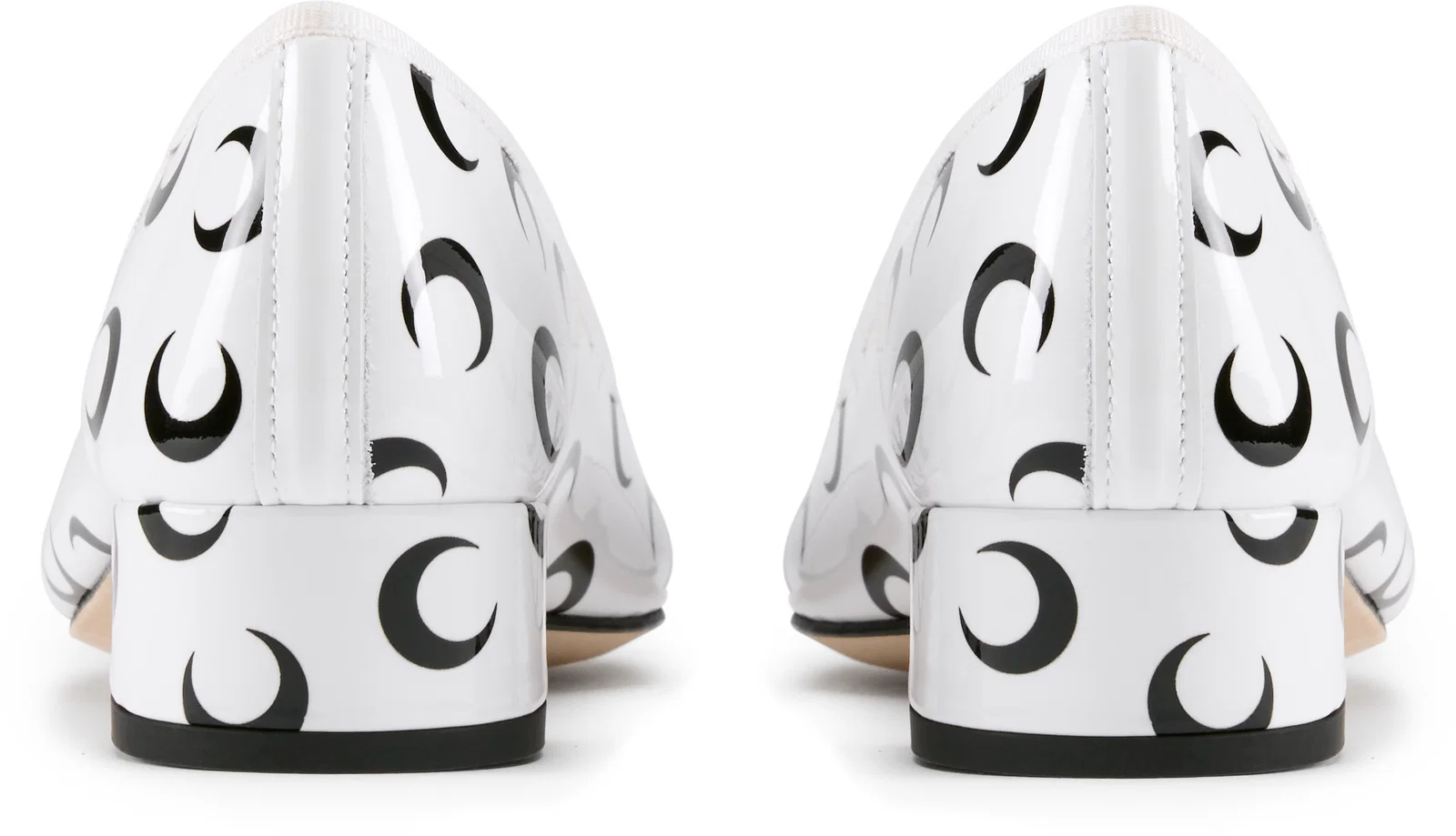 Marine Serre Marine Serre x Repetto Camille Moon Printed Leather MS Flats