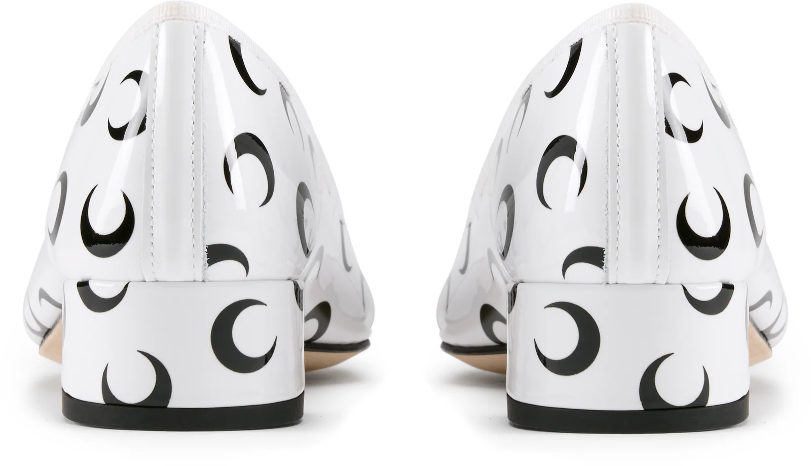 Marine Serre Marine Serre x Repetto Camille Moon Printed Leather MS Flats