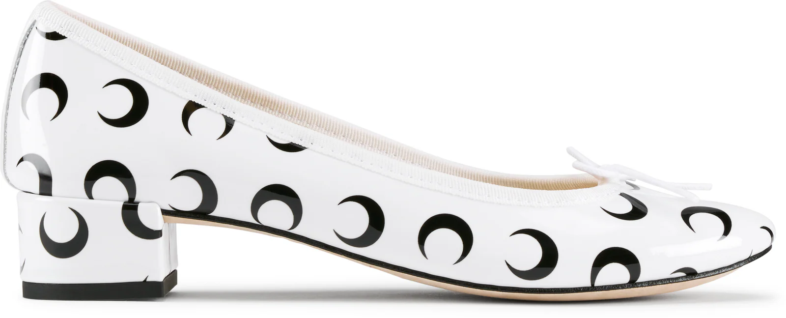 Marine Serre Marine Serre x Repetto Camille Moon Printed Leather MS Flats