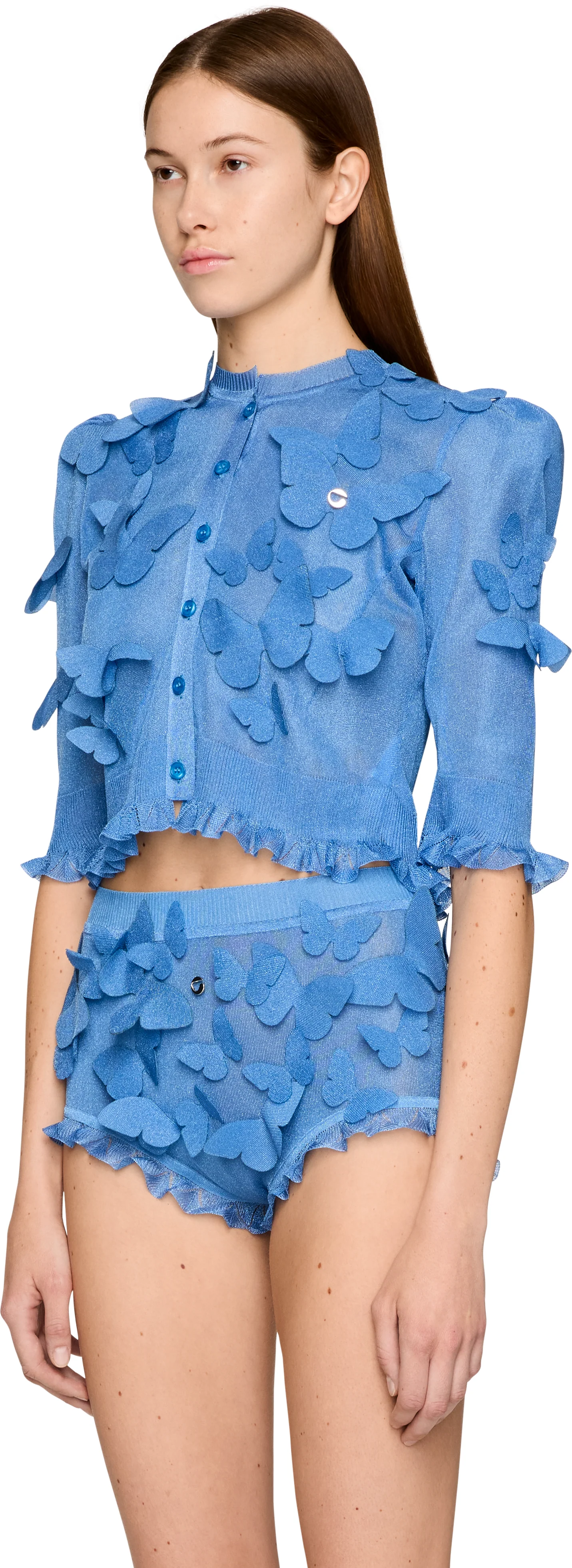 Coperni Knitted Butterfly Top
