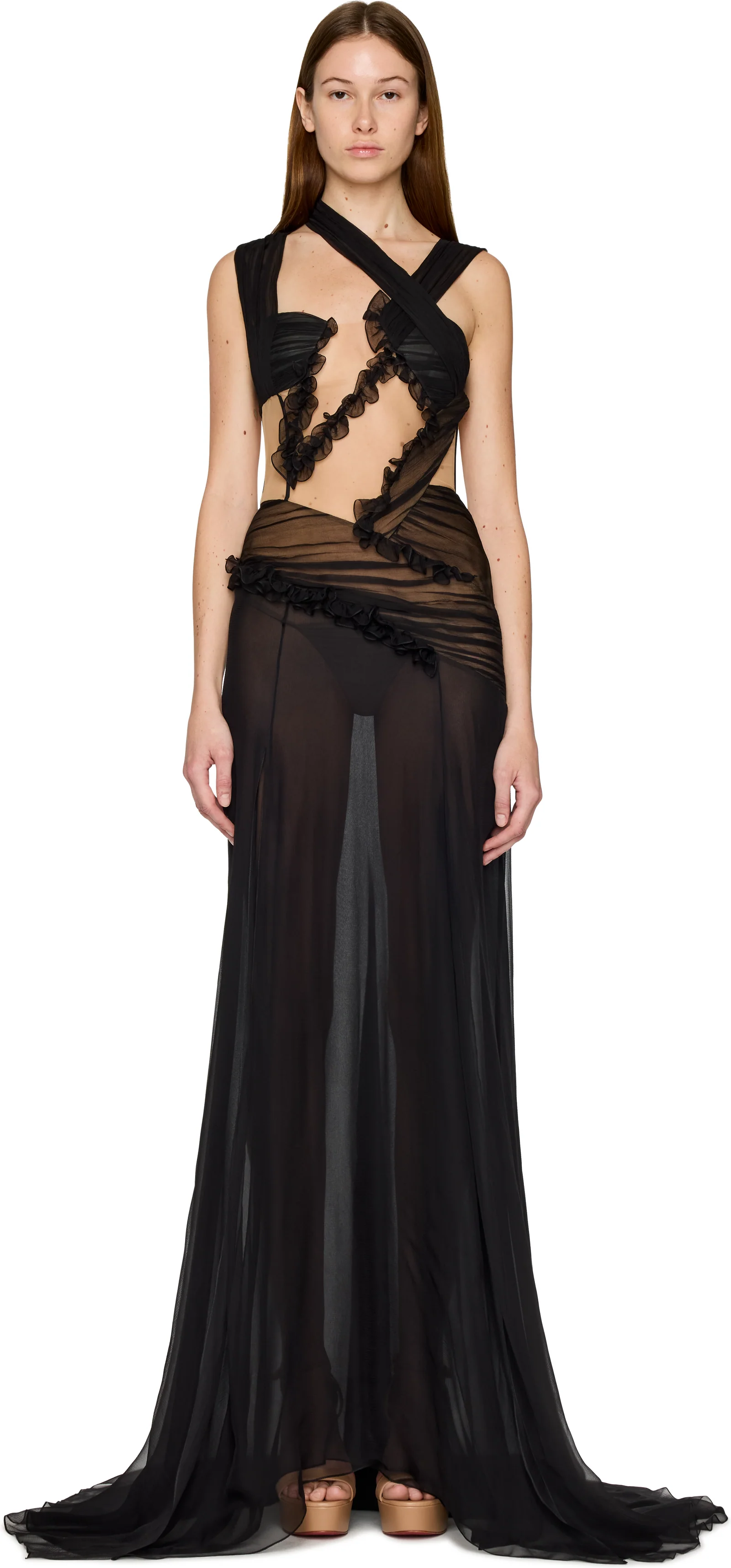 Nensi Dojaka Mira Maxi Dress