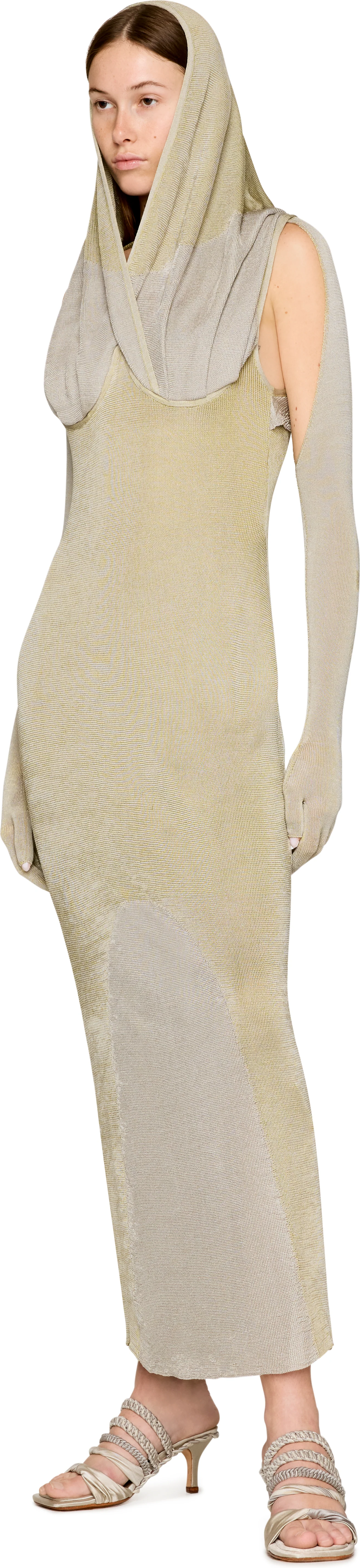 Isa Boulder Lowhood Maxi Dress